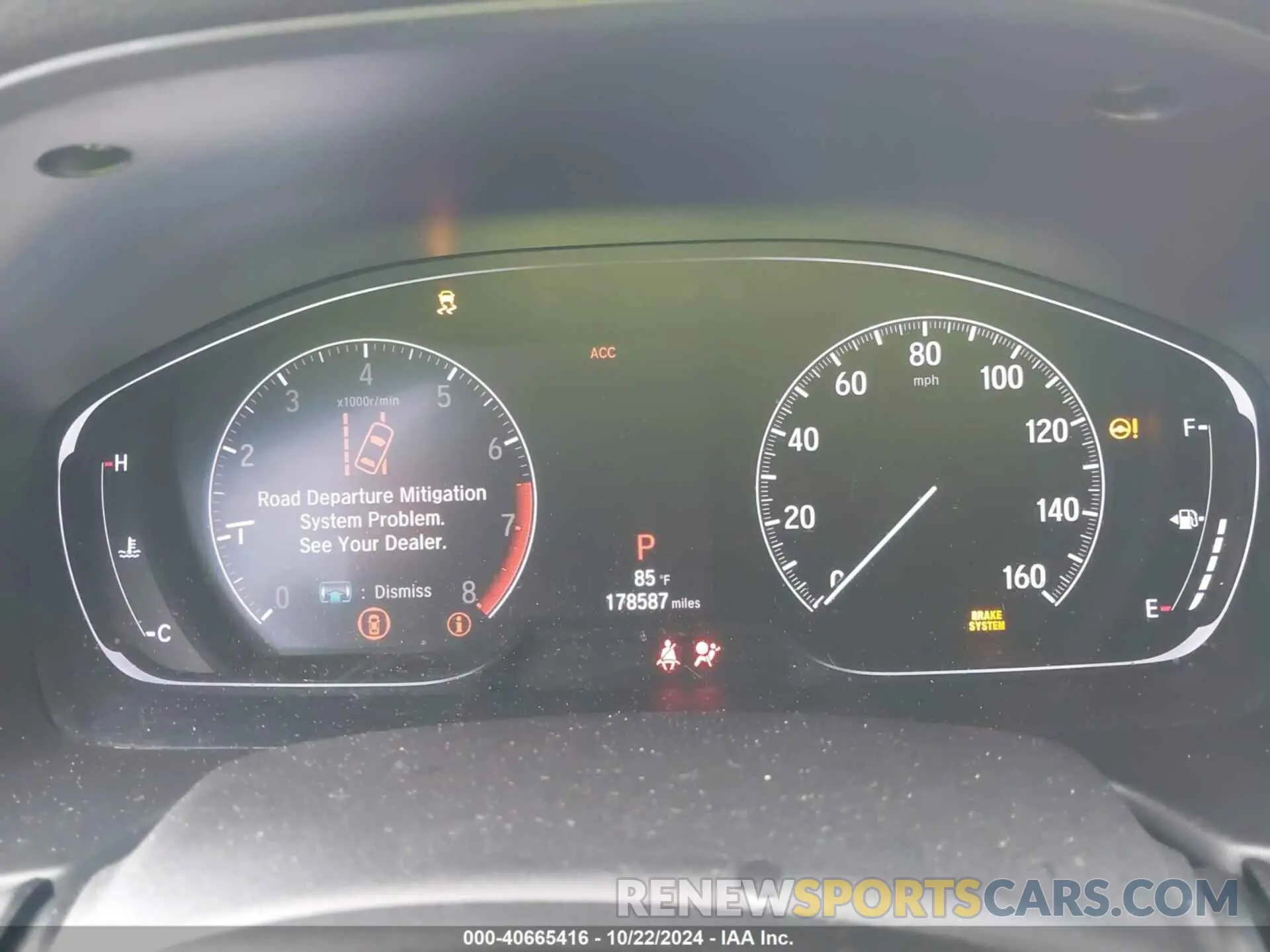 15 fotografías del automóvil dañado 1HGCV1F35KA139383 HONDA ACCORD 2019