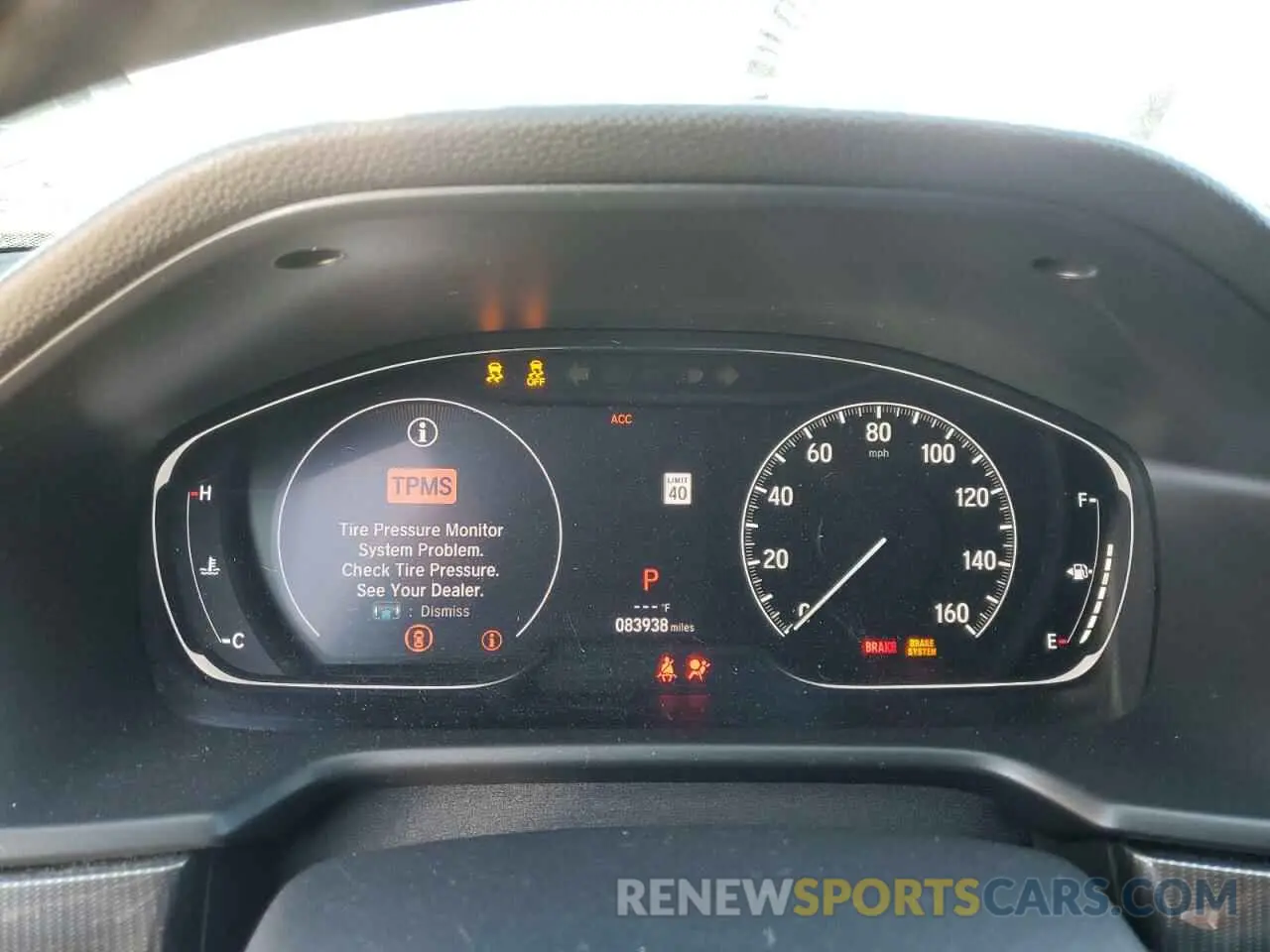 9 fotografías del automóvil dañado 1HGCV1F35KA166549 HONDA ACCORD 2019