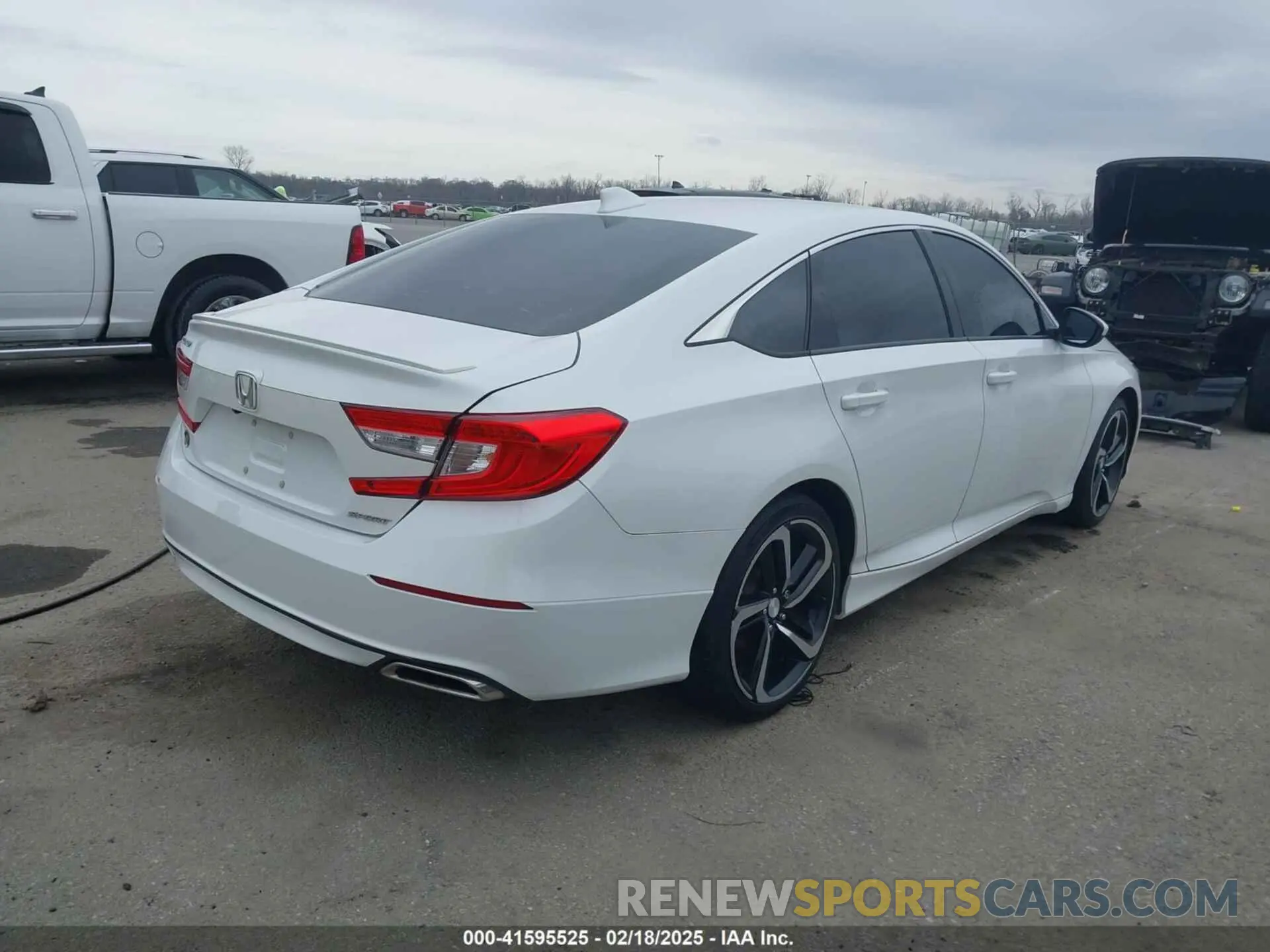 4 fotografías del automóvil dañado 1HGCV1F35KA172707 HONDA ACCORD 2019