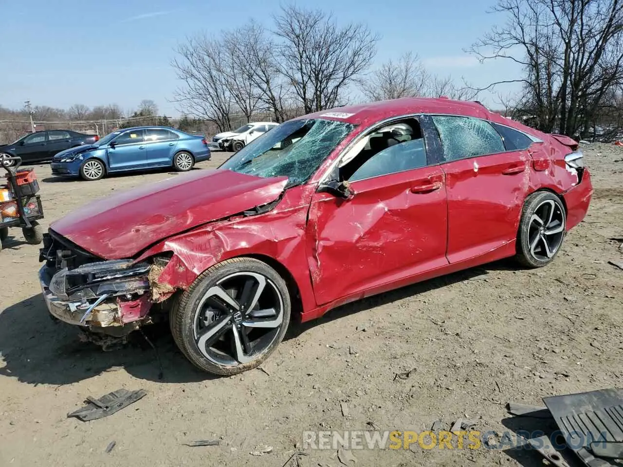 1 fotografías del automóvil dañado 1HGCV1F36KA000718 HONDA ACCORD 2019