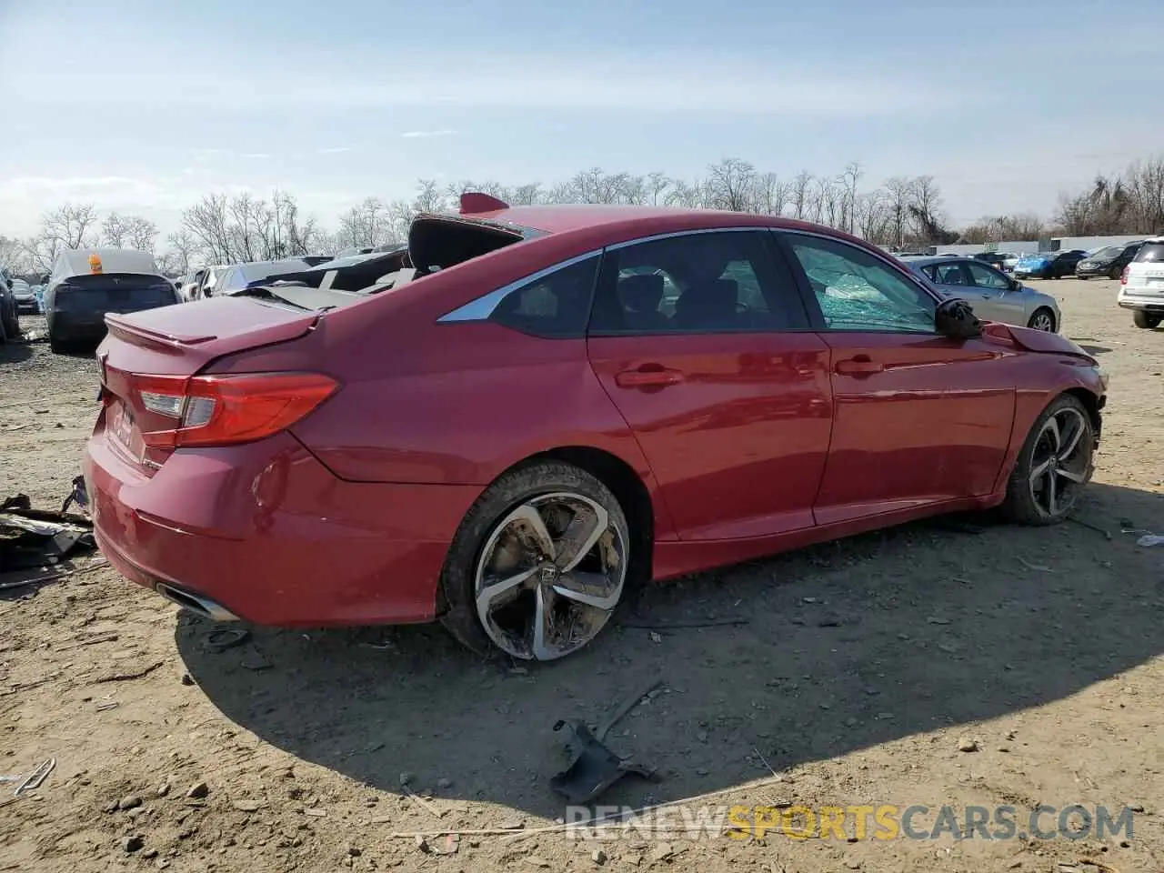 3 fotografías del automóvil dañado 1HGCV1F36KA000718 HONDA ACCORD 2019