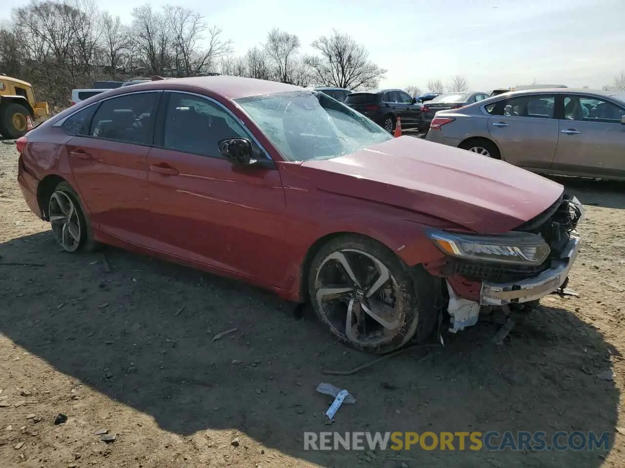 4 fotografías del automóvil dañado 1HGCV1F36KA000718 HONDA ACCORD 2019