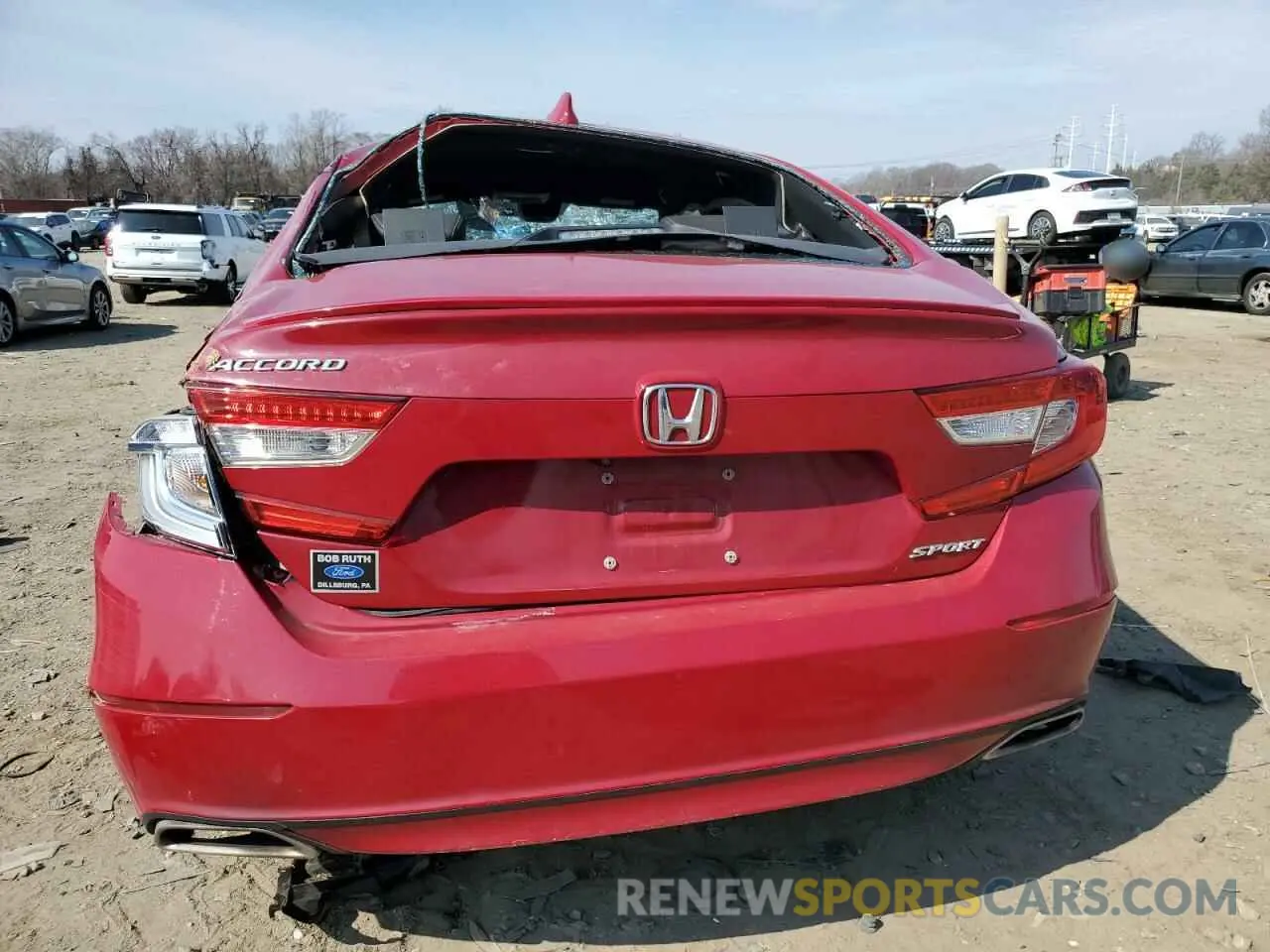6 fotografías del automóvil dañado 1HGCV1F36KA000718 HONDA ACCORD 2019