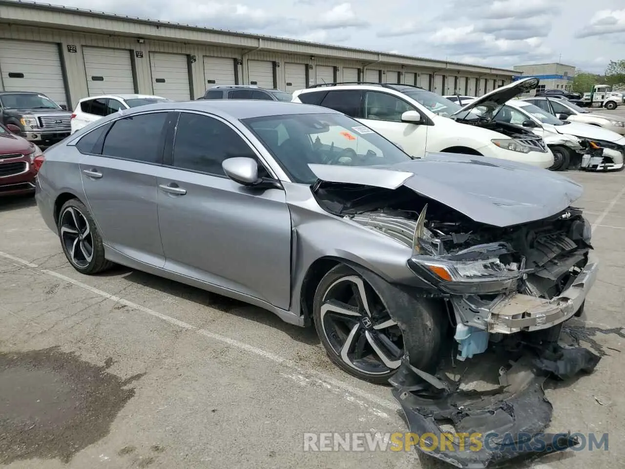 4 fotografías del automóvil dañado 1HGCV1F36KA074219 HONDA ACCORD 2019