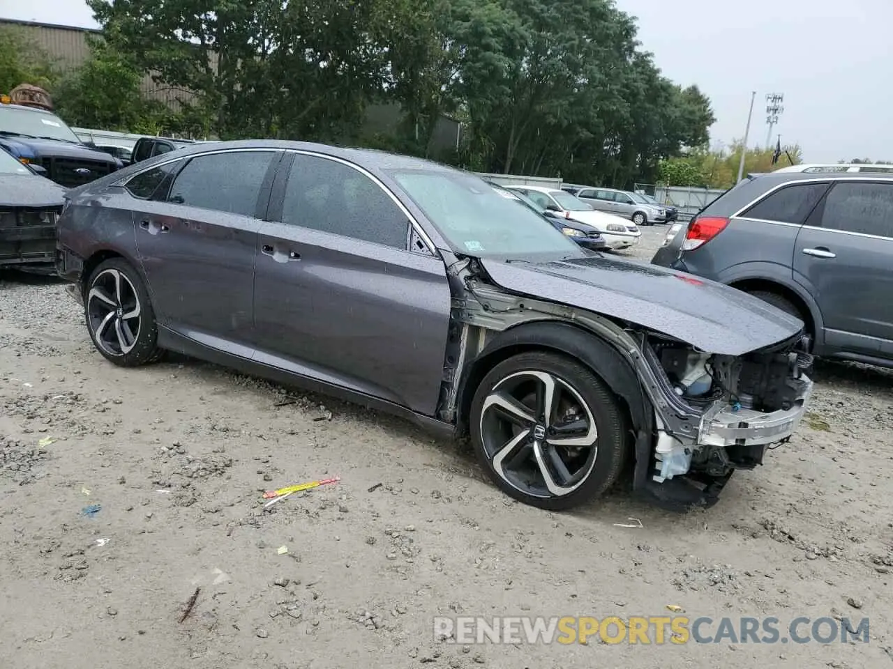 4 fotografías del automóvil dañado 1HGCV1F36KA099430 HONDA ACCORD 2019