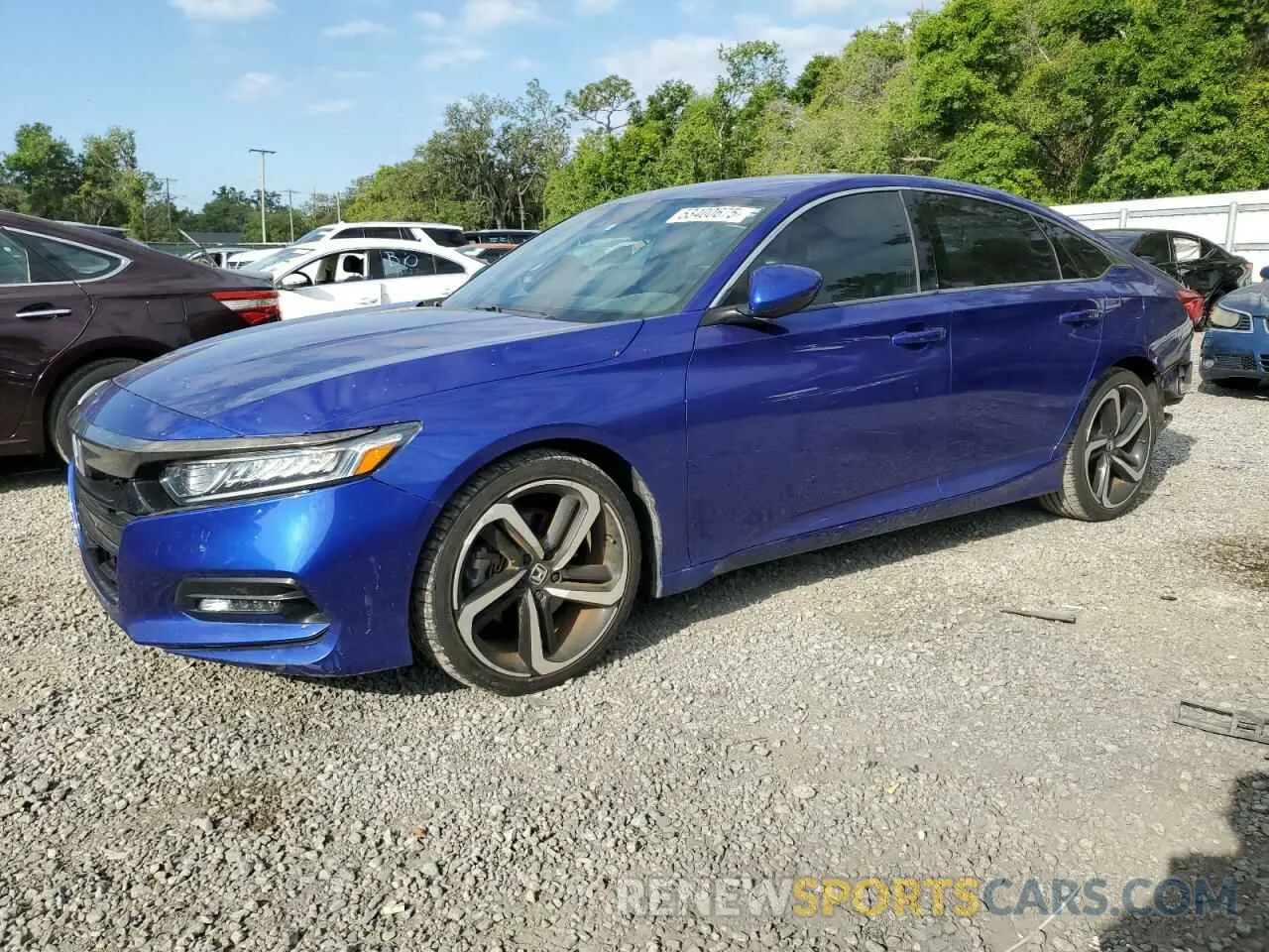 1 fotografías del automóvil dañado 1HGCV1F36KA127307 HONDA ACCORD 2019