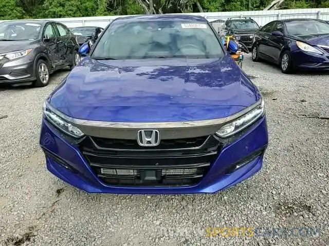 11 fotografías del automóvil dañado 1HGCV1F36KA127307 HONDA ACCORD 2019