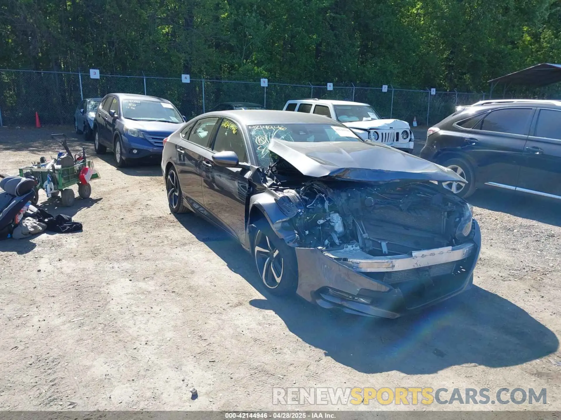 1 fotografías del automóvil dañado 1HGCV1F36KA153292 HONDA ACCORD 2019