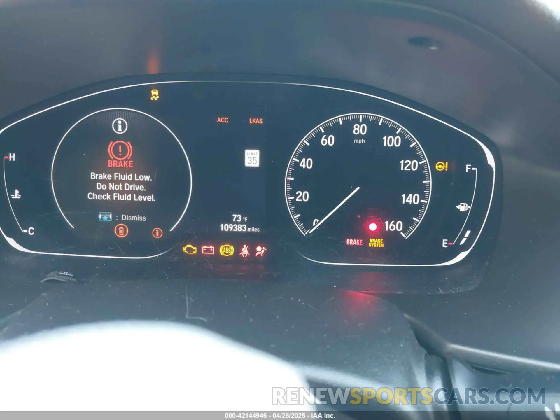 7 fotografías del automóvil dañado 1HGCV1F36KA153292 HONDA ACCORD 2019