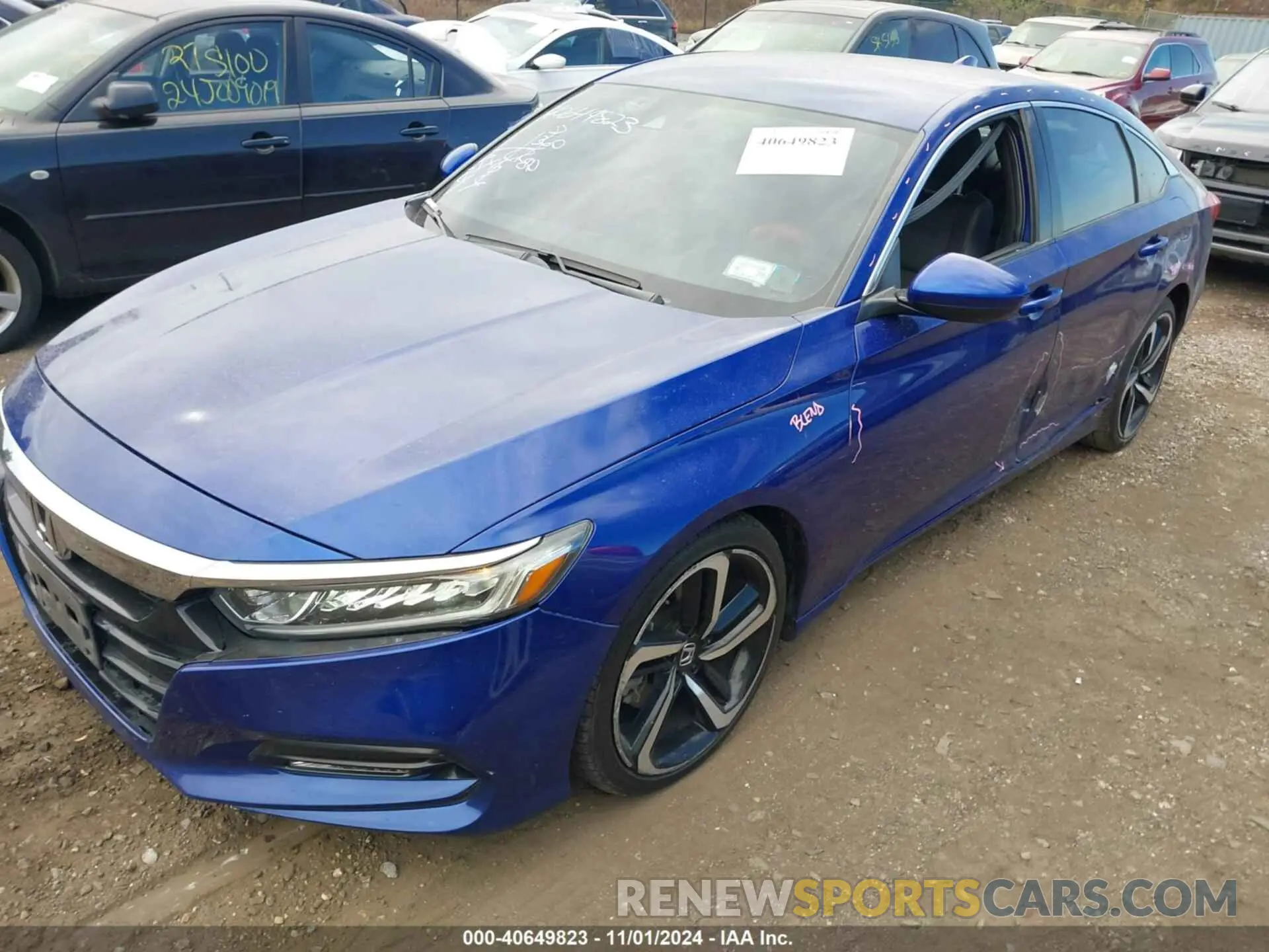 6 fotografías del automóvil dañado 1HGCV1F36KA170366 HONDA ACCORD 2019