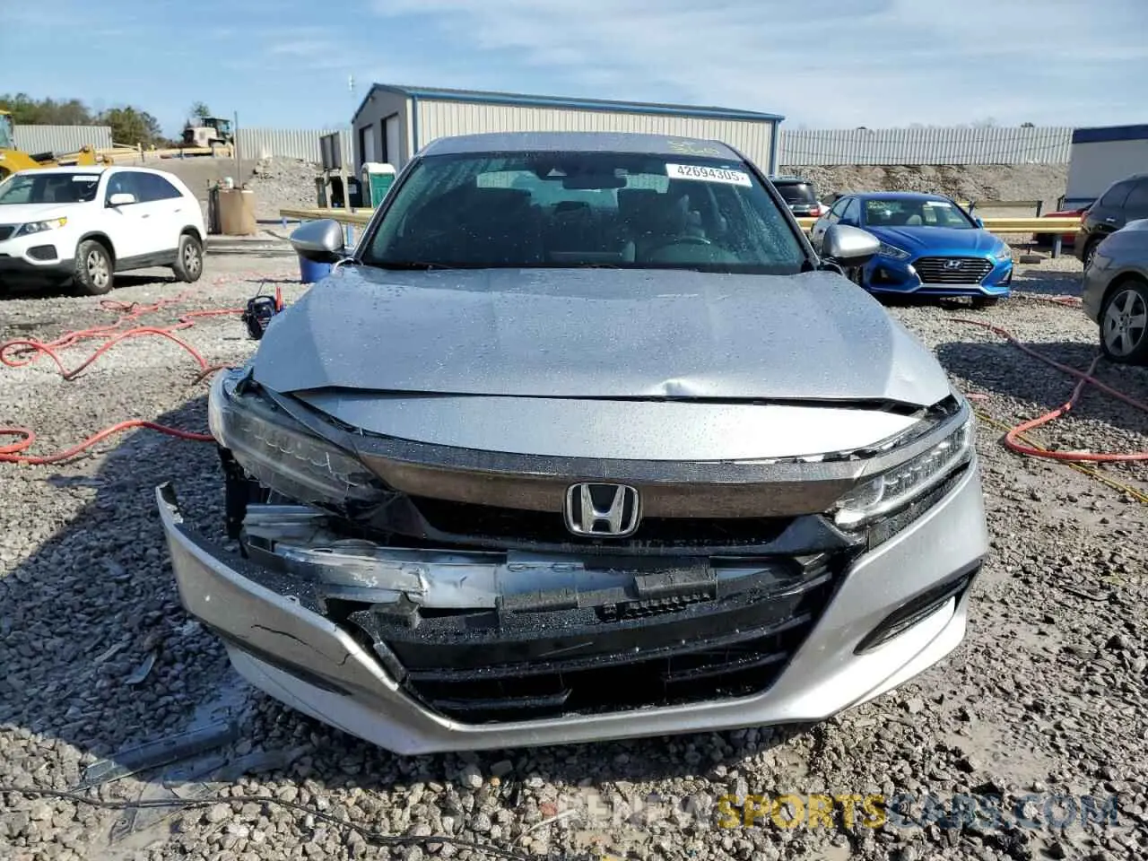 5 fotografías del automóvil dañado 1HGCV1F37KA001098 HONDA ACCORD 2019