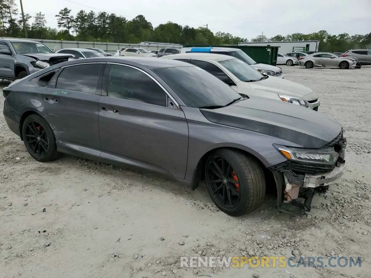 4 fotografías del automóvil dañado 1HGCV1F37KA013641 HONDA ACCORD 2019
