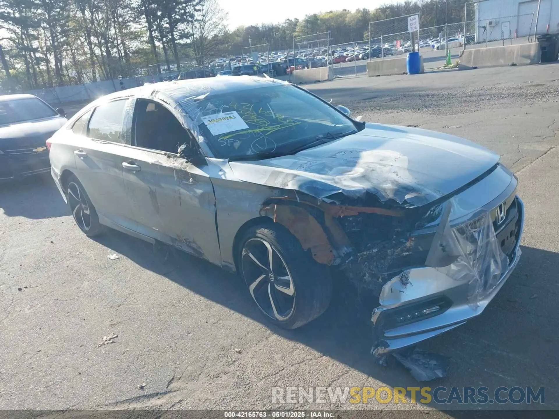1 fotografías del automóvil dañado 1HGCV1F37KA036921 HONDA ACCORD 2019