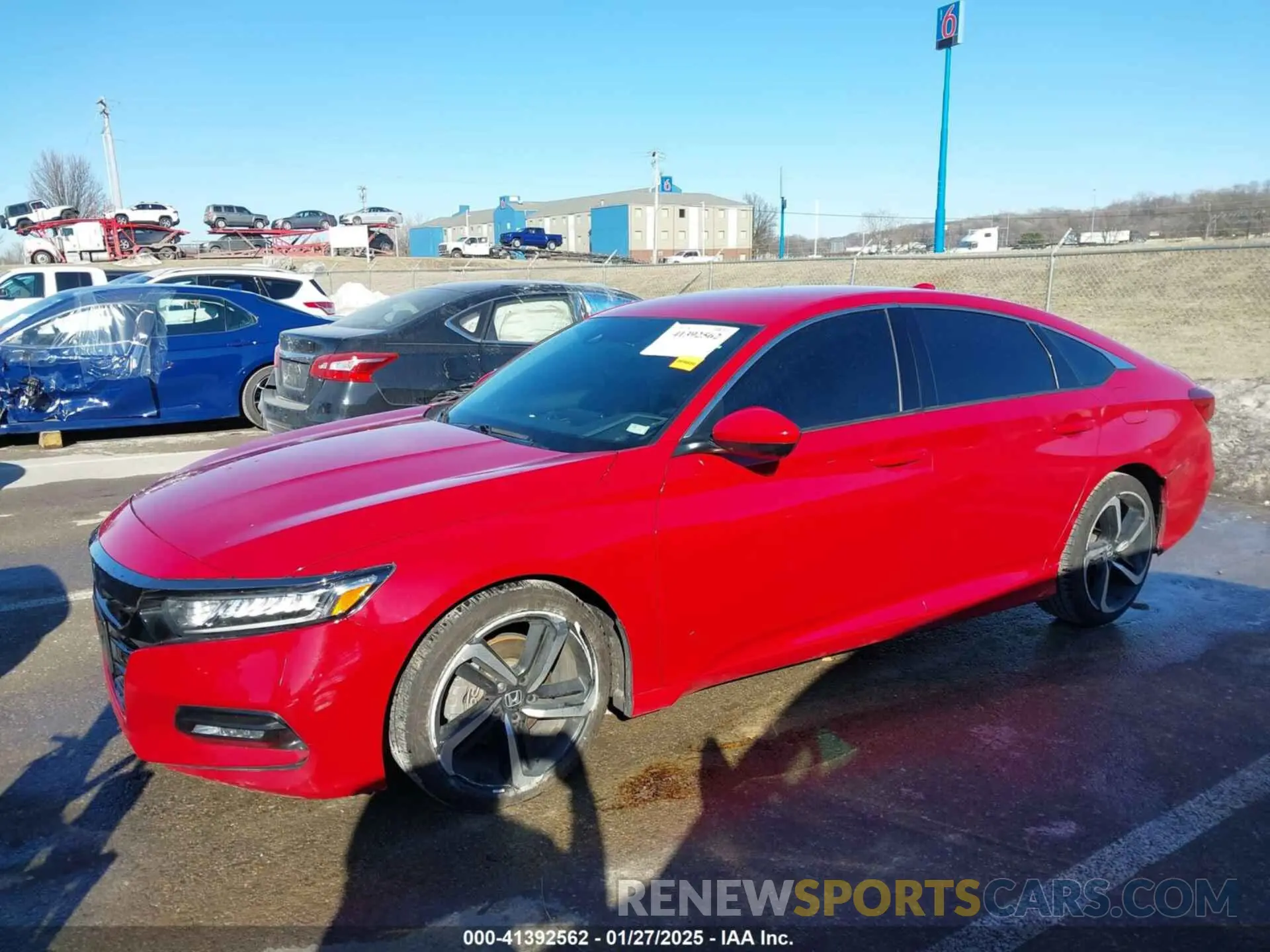 14 fotografías del automóvil dañado 1HGCV1F37KA043402 HONDA ACCORD 2019