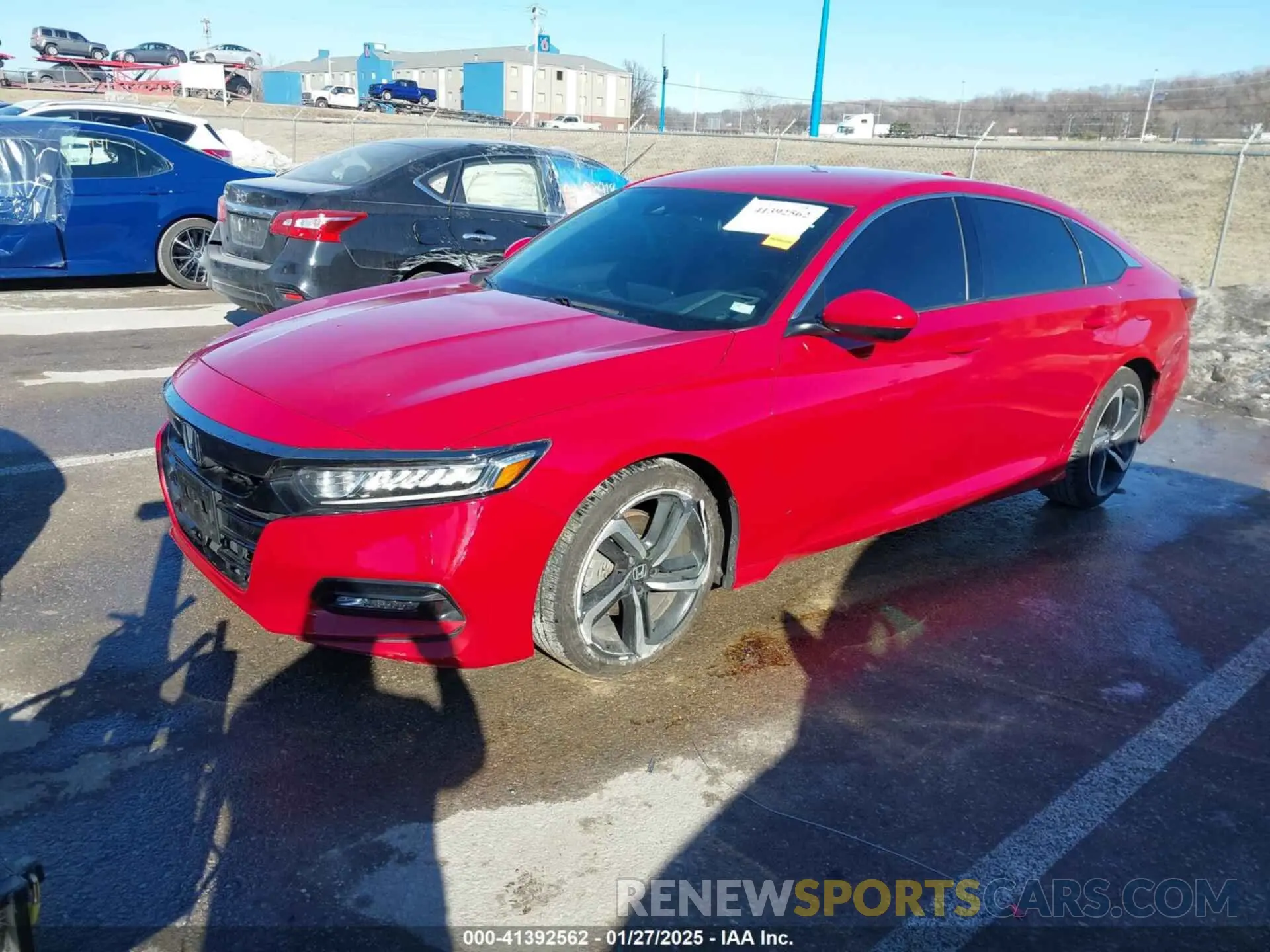 2 fotografías del automóvil dañado 1HGCV1F37KA043402 HONDA ACCORD 2019