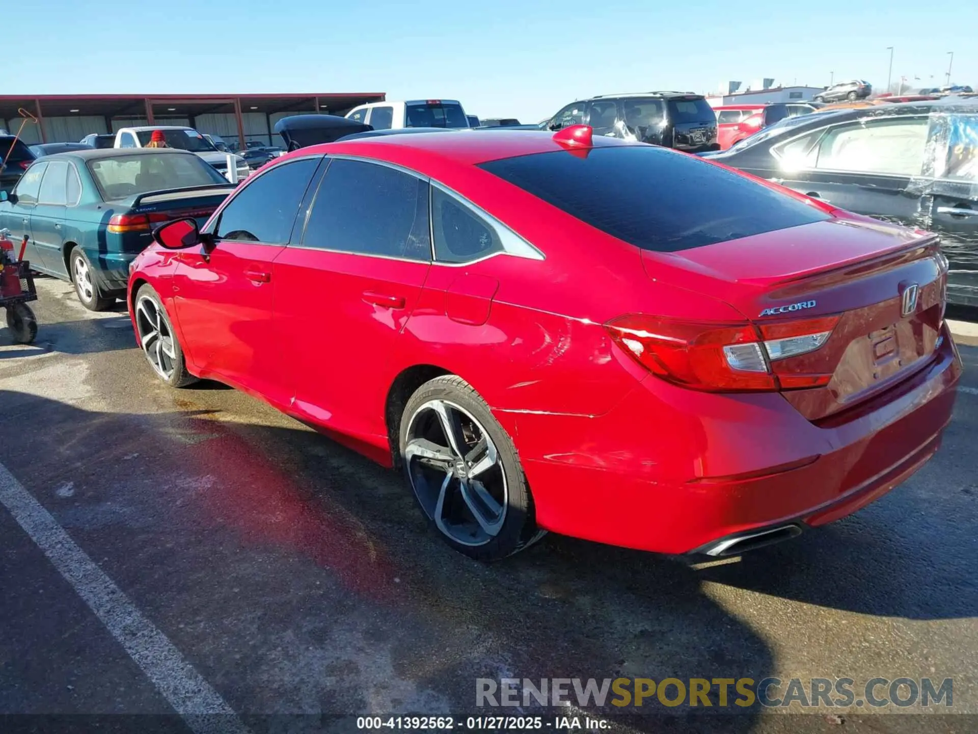 3 fotografías del automóvil dañado 1HGCV1F37KA043402 HONDA ACCORD 2019