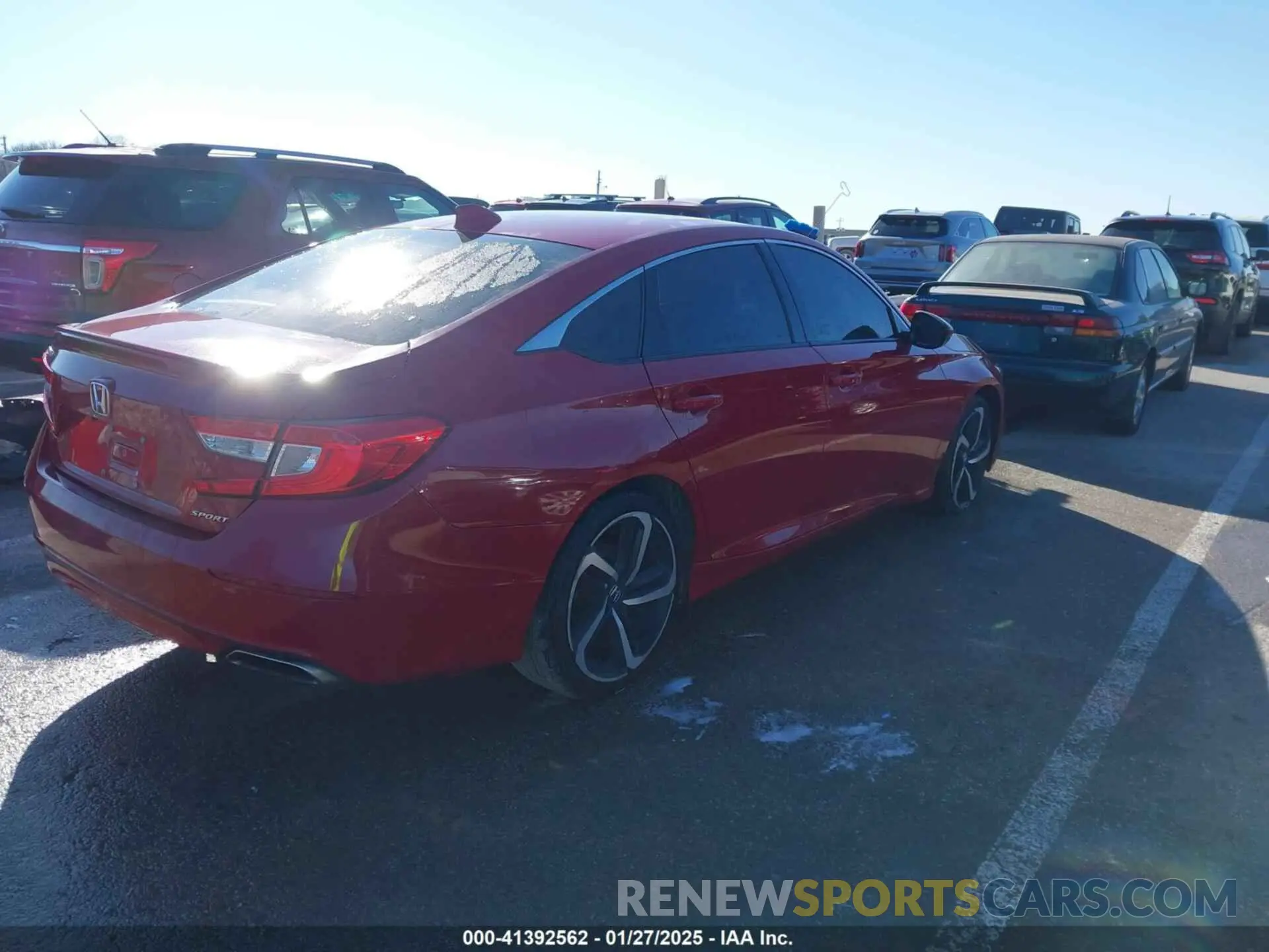 4 fotografías del automóvil dañado 1HGCV1F37KA043402 HONDA ACCORD 2019