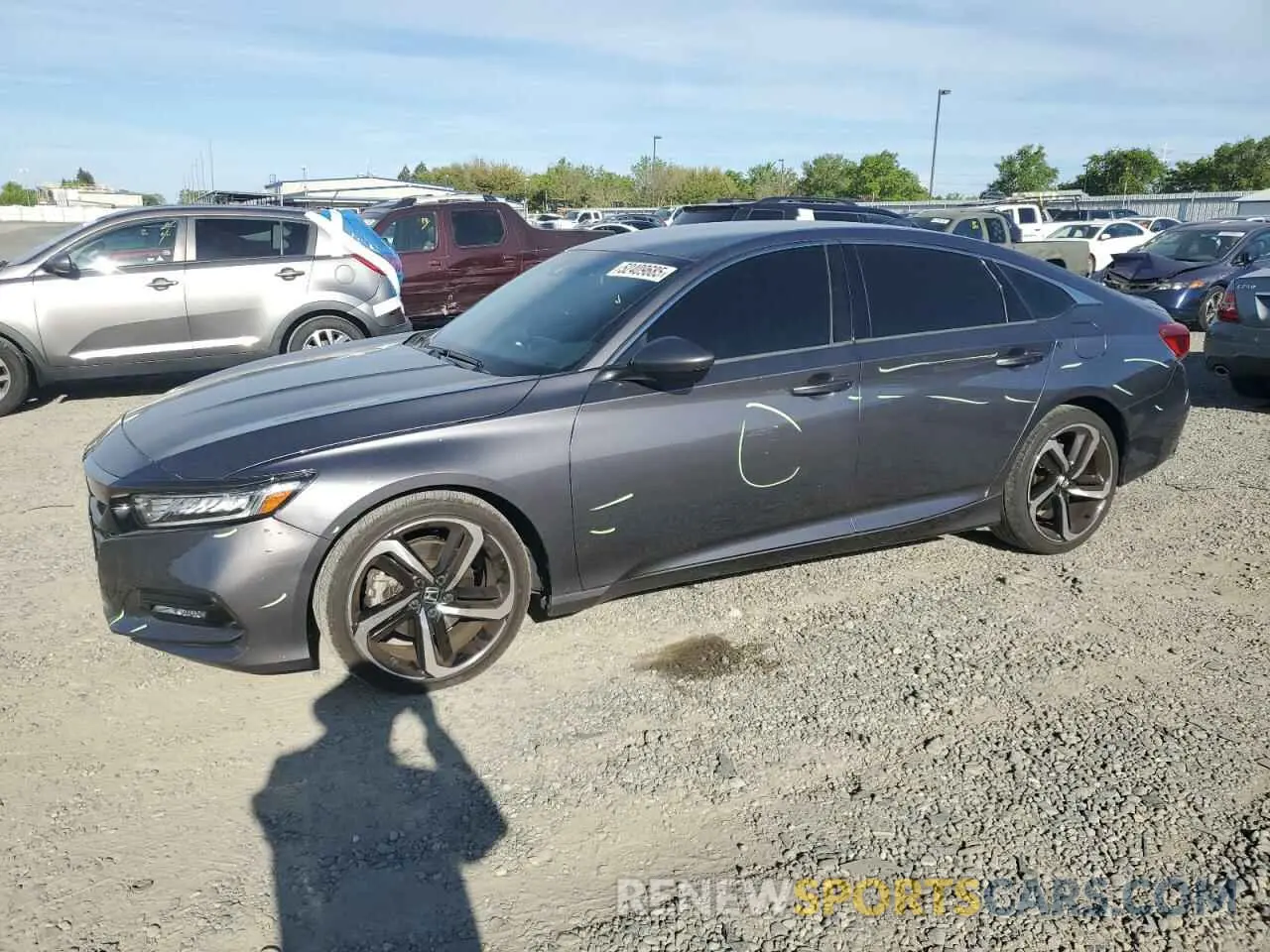 1 fotografías del automóvil dañado 1HGCV1F37KA080563 HONDA ACCORD 2019