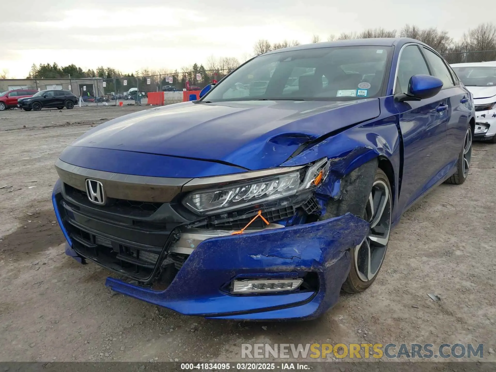 6 fotografías del automóvil dañado 1HGCV1F37KA082961 HONDA ACCORD 2019
