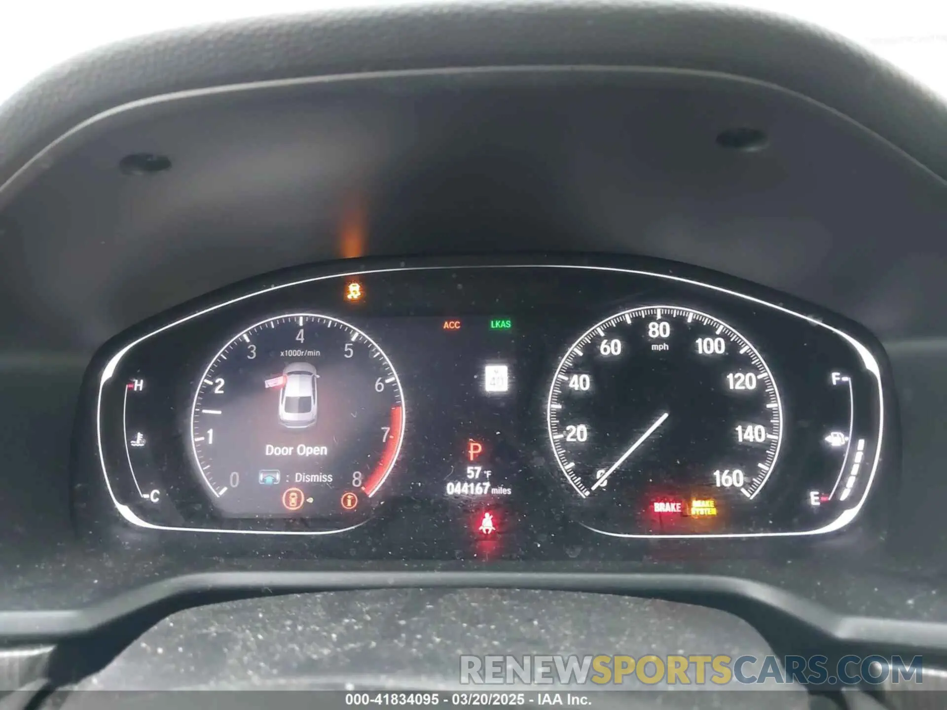7 fotografías del automóvil dañado 1HGCV1F37KA082961 HONDA ACCORD 2019