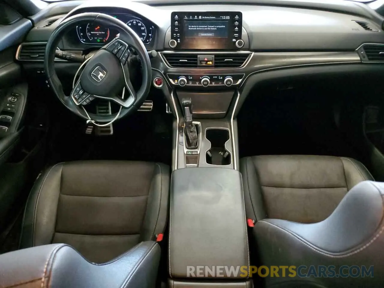 8 fotografías del automóvil dañado 1HGCV1F37KA083169 HONDA ACCORD 2019