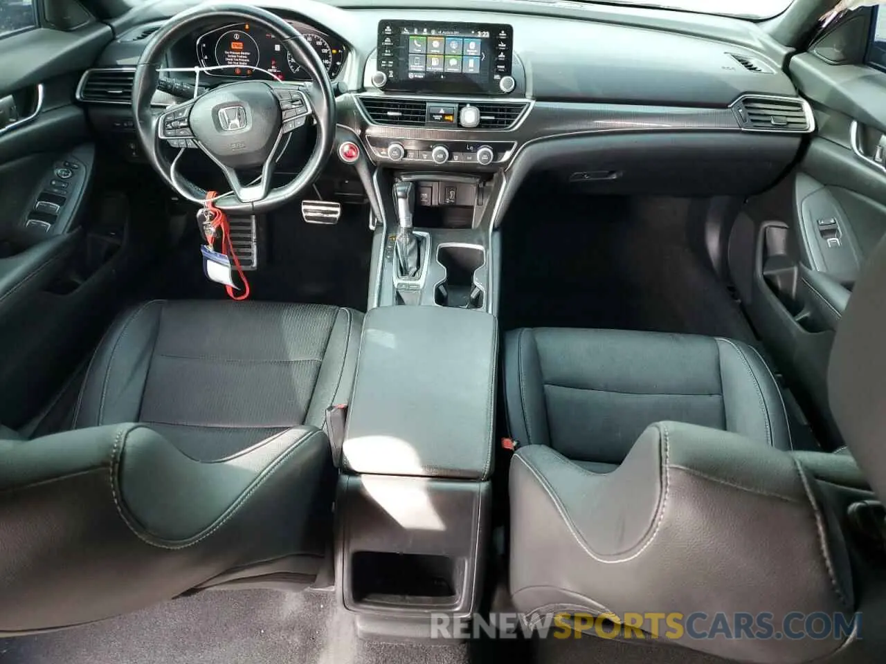 8 fotografías del automóvil dañado 1HGCV1F37KA091143 HONDA ACCORD 2019