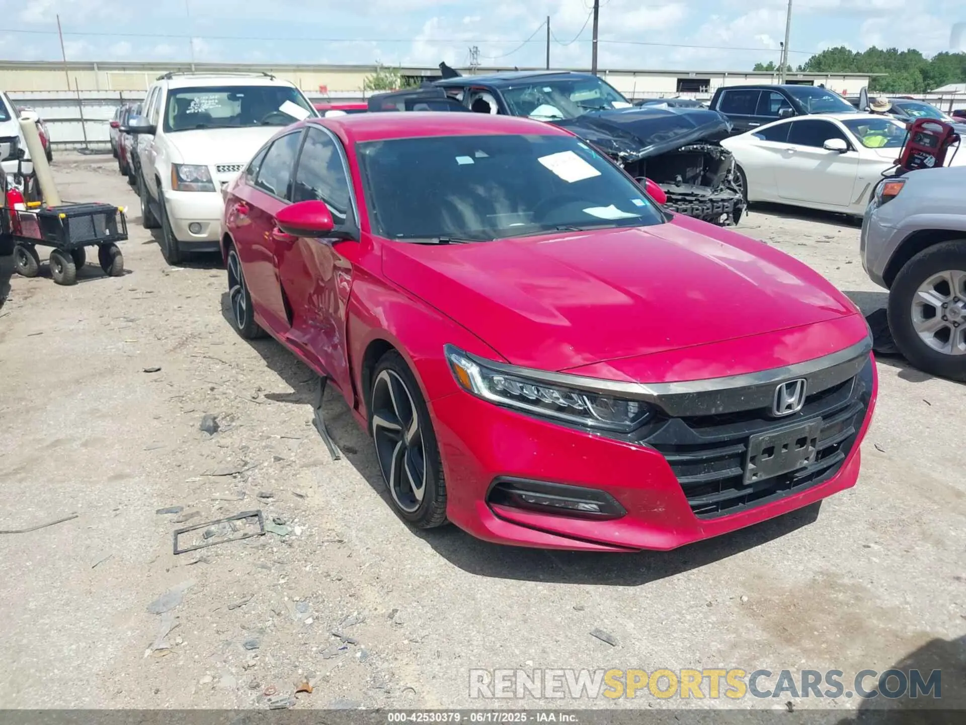 1 fotografías del automóvil dañado 1HGCV1F37KA145136 HONDA ACCORD 2019
