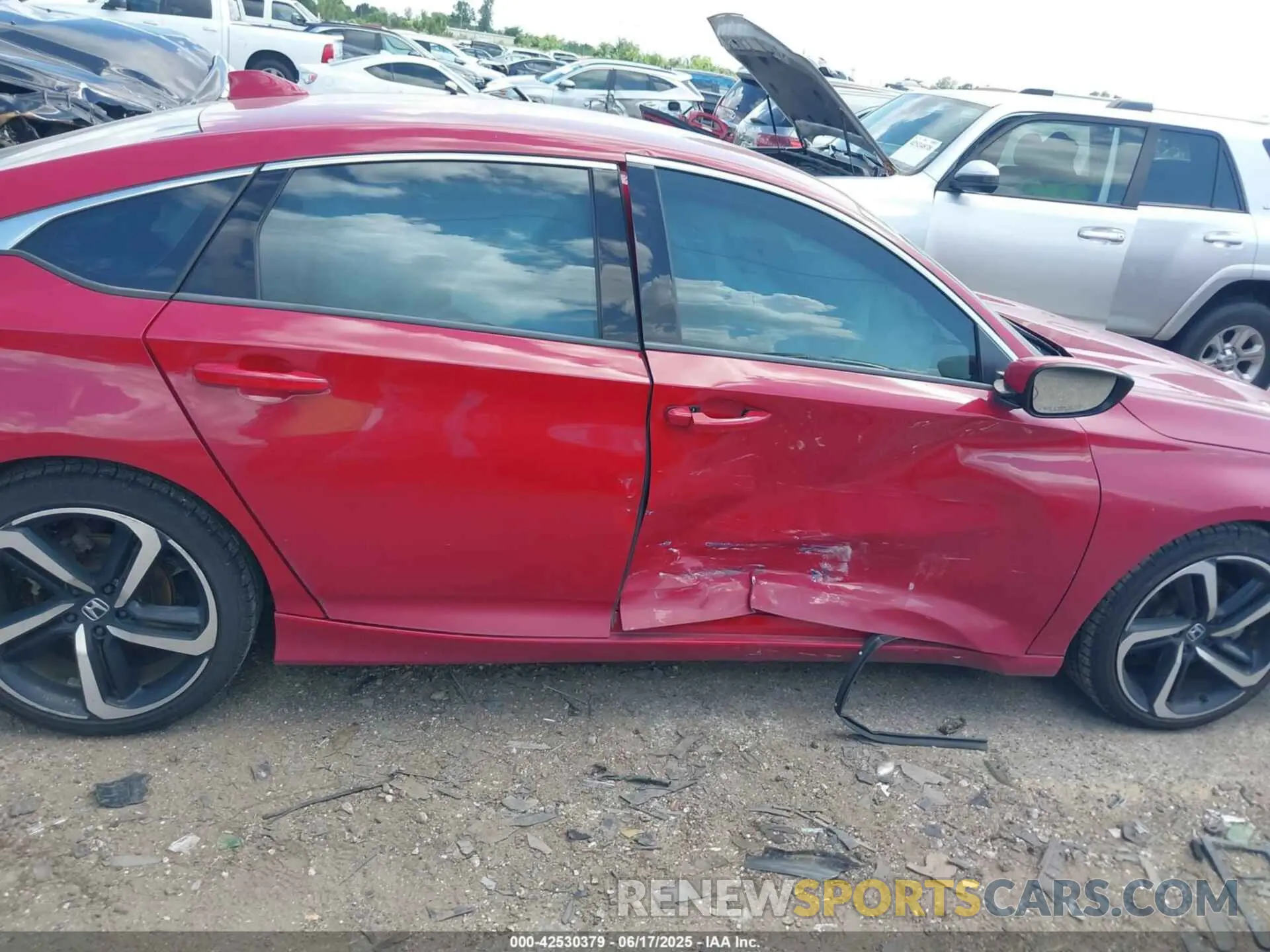 6 fotografías del automóvil dañado 1HGCV1F37KA145136 HONDA ACCORD 2019