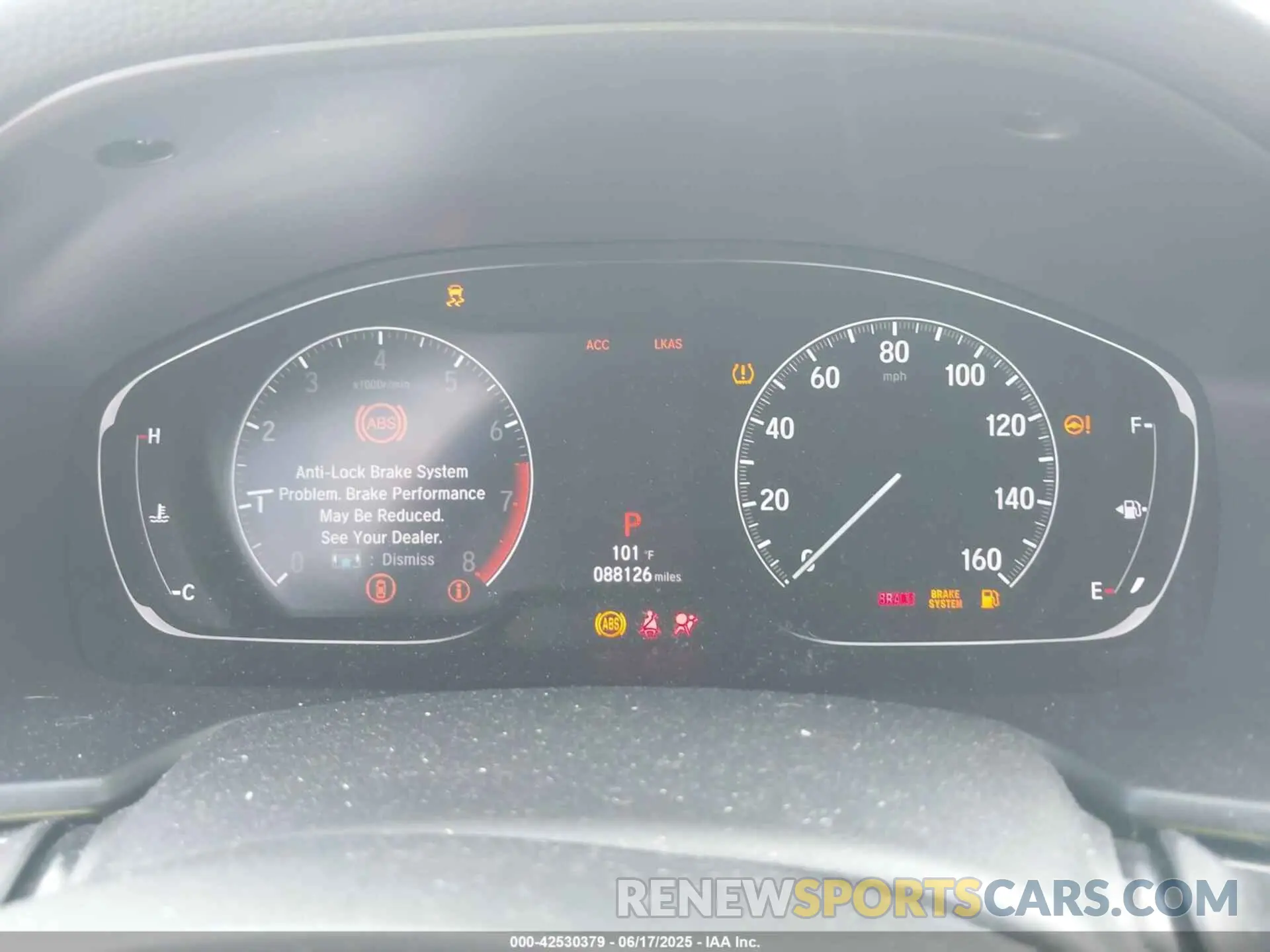 7 fotografías del automóvil dañado 1HGCV1F37KA145136 HONDA ACCORD 2019