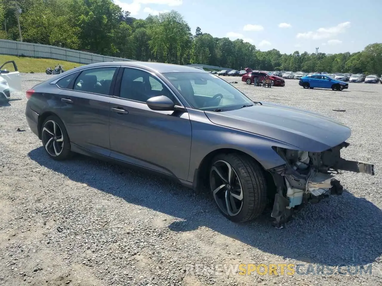 4 fotografías del automóvil dañado 1HGCV1F37KA153348 HONDA ACCORD 2019