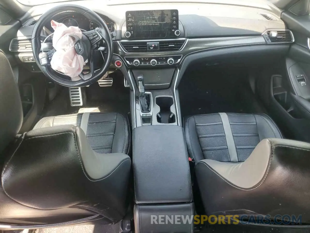 8 fotografías del automóvil dañado 1HGCV1F37KA153348 HONDA ACCORD 2019