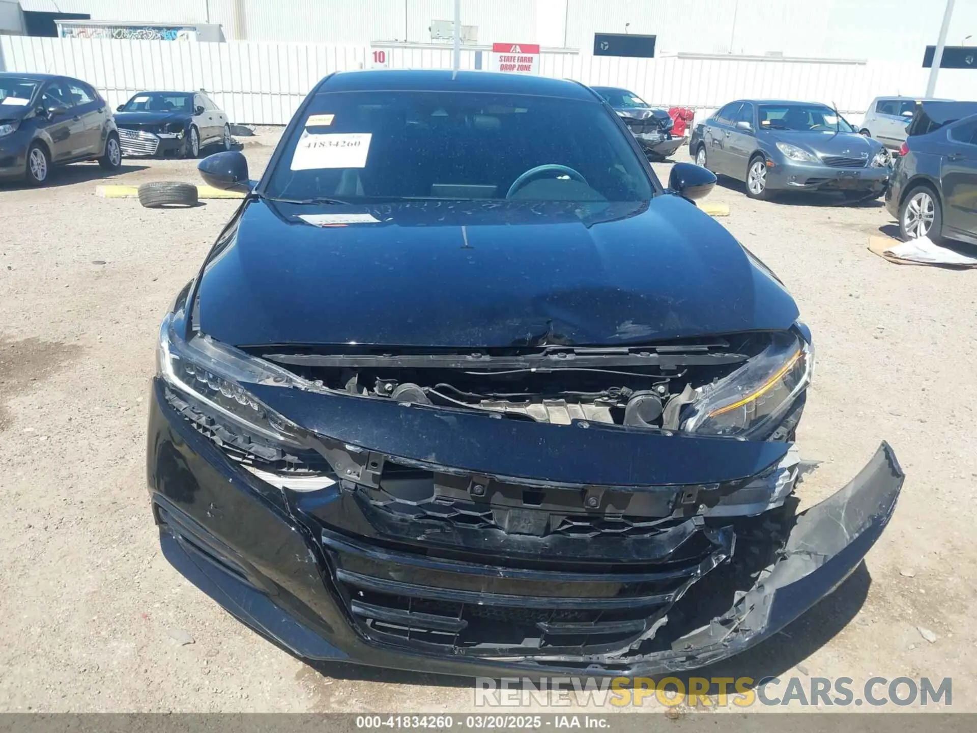 13 fotografías del automóvil dañado 1HGCV1F37KA158646 HONDA ACCORD 2019