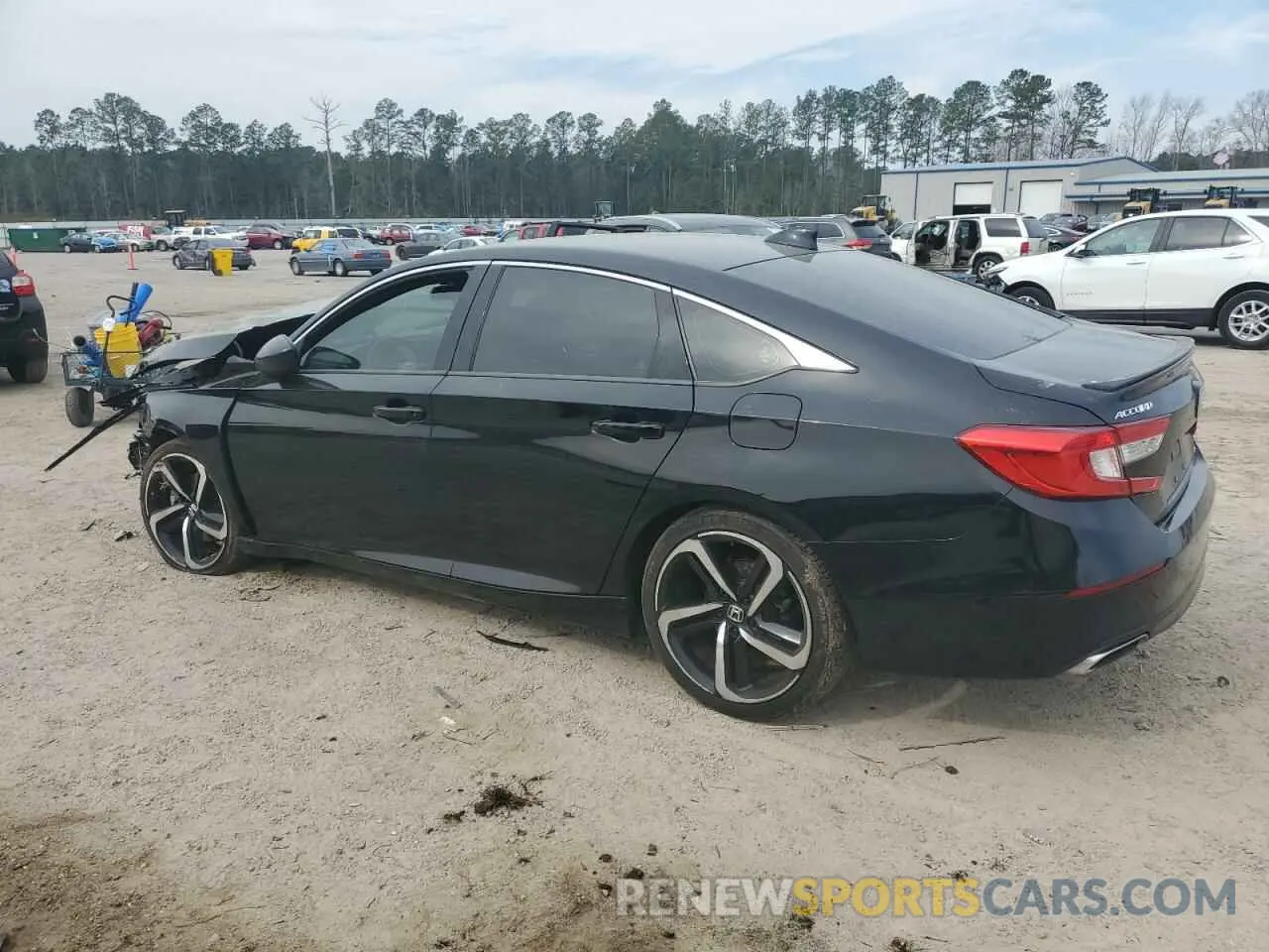 2 fotografías del automóvil dañado 1HGCV1F37KA164320 HONDA ACCORD 2019