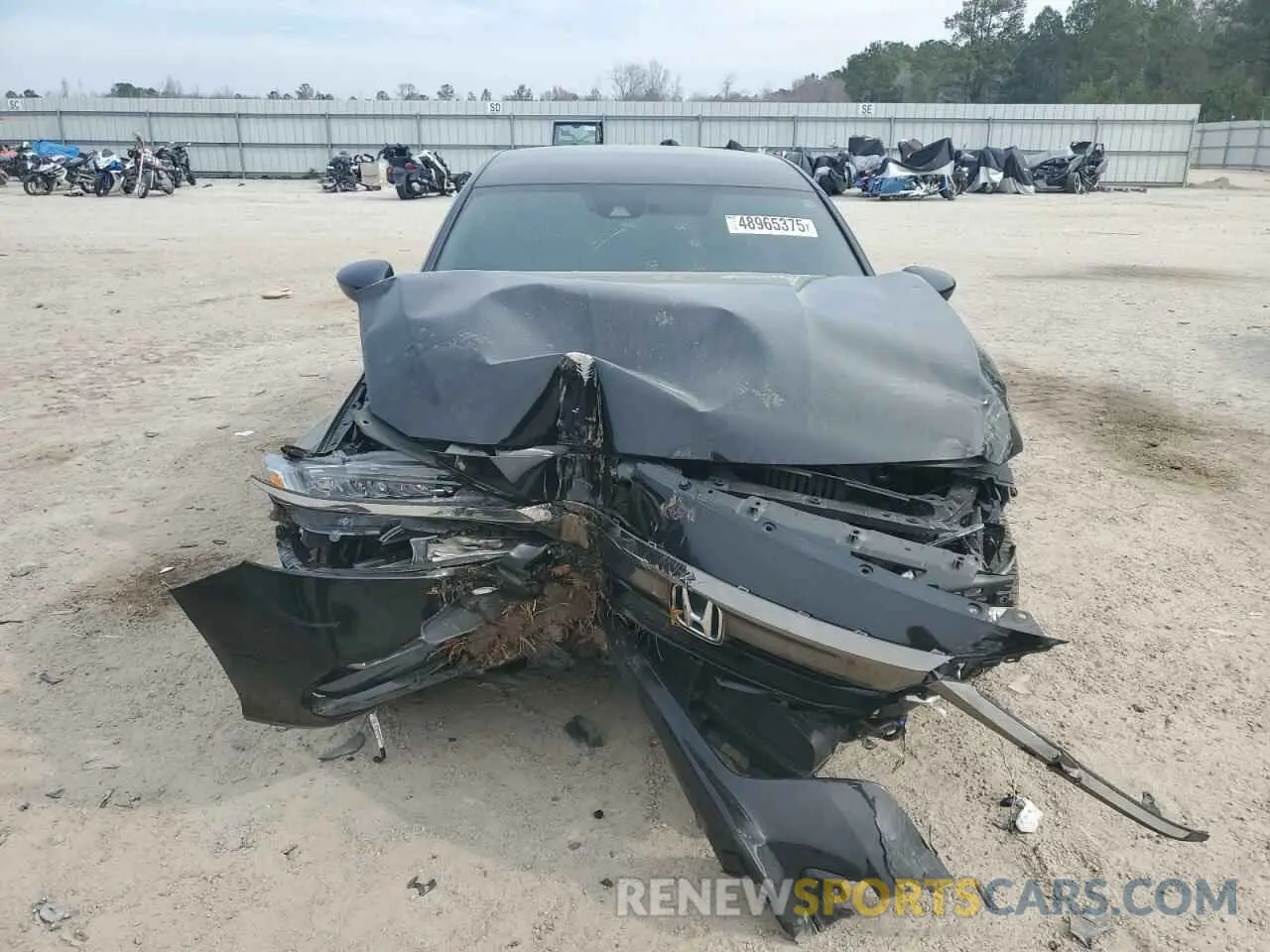5 fotografías del automóvil dañado 1HGCV1F37KA164320 HONDA ACCORD 2019