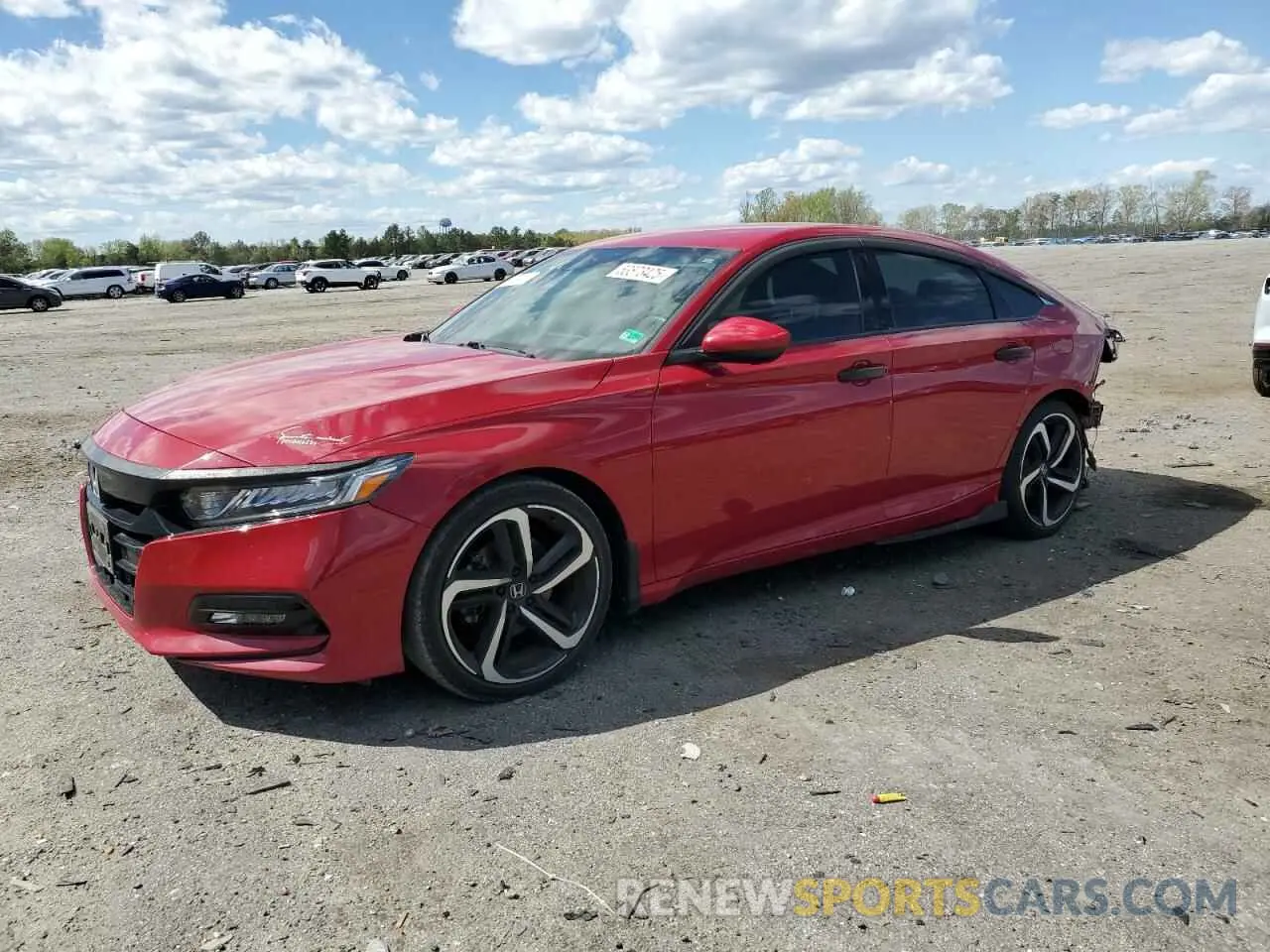 1 fotografías del automóvil dañado 1HGCV1F38KA040427 HONDA ACCORD 2019