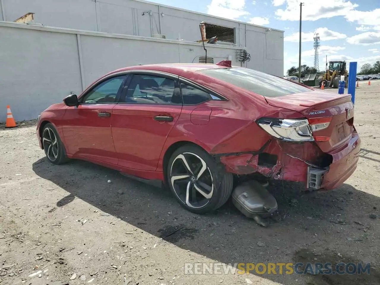 2 fotografías del automóvil dañado 1HGCV1F38KA040427 HONDA ACCORD 2019