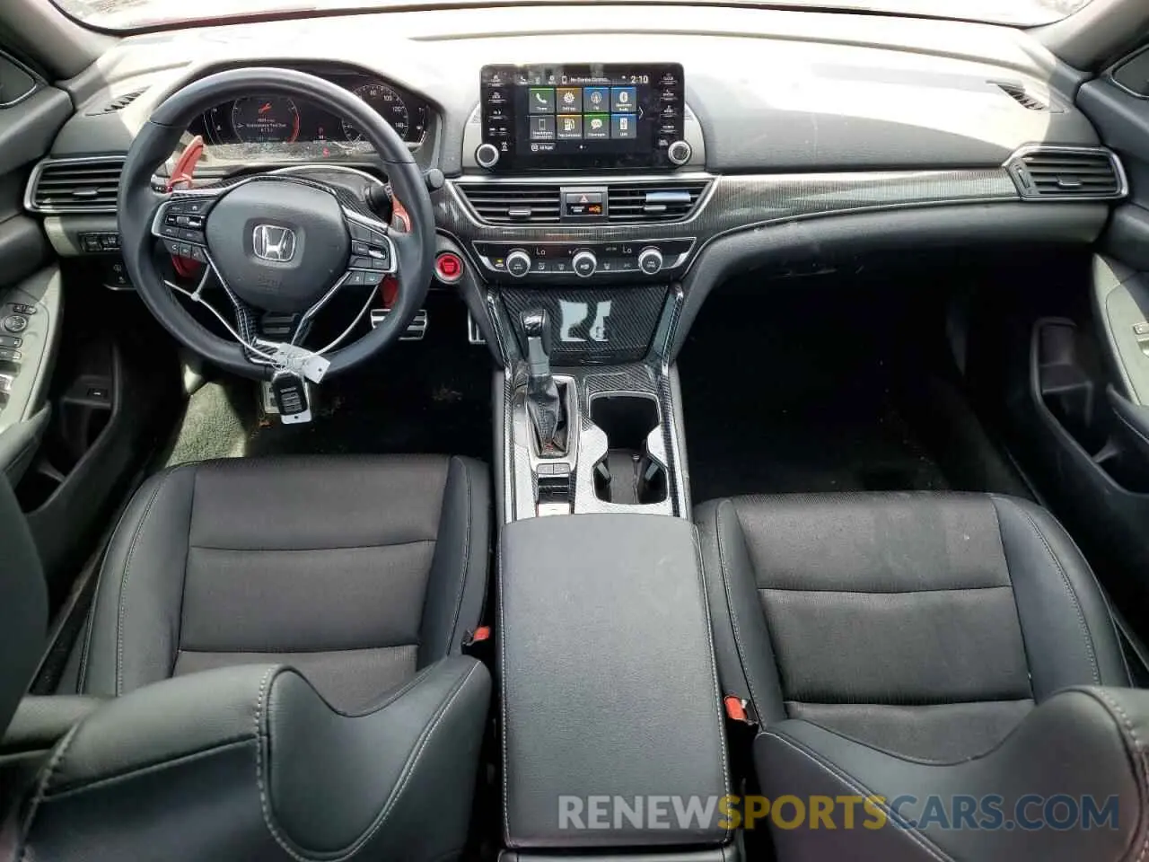 8 fotografías del automóvil dañado 1HGCV1F38KA040427 HONDA ACCORD 2019