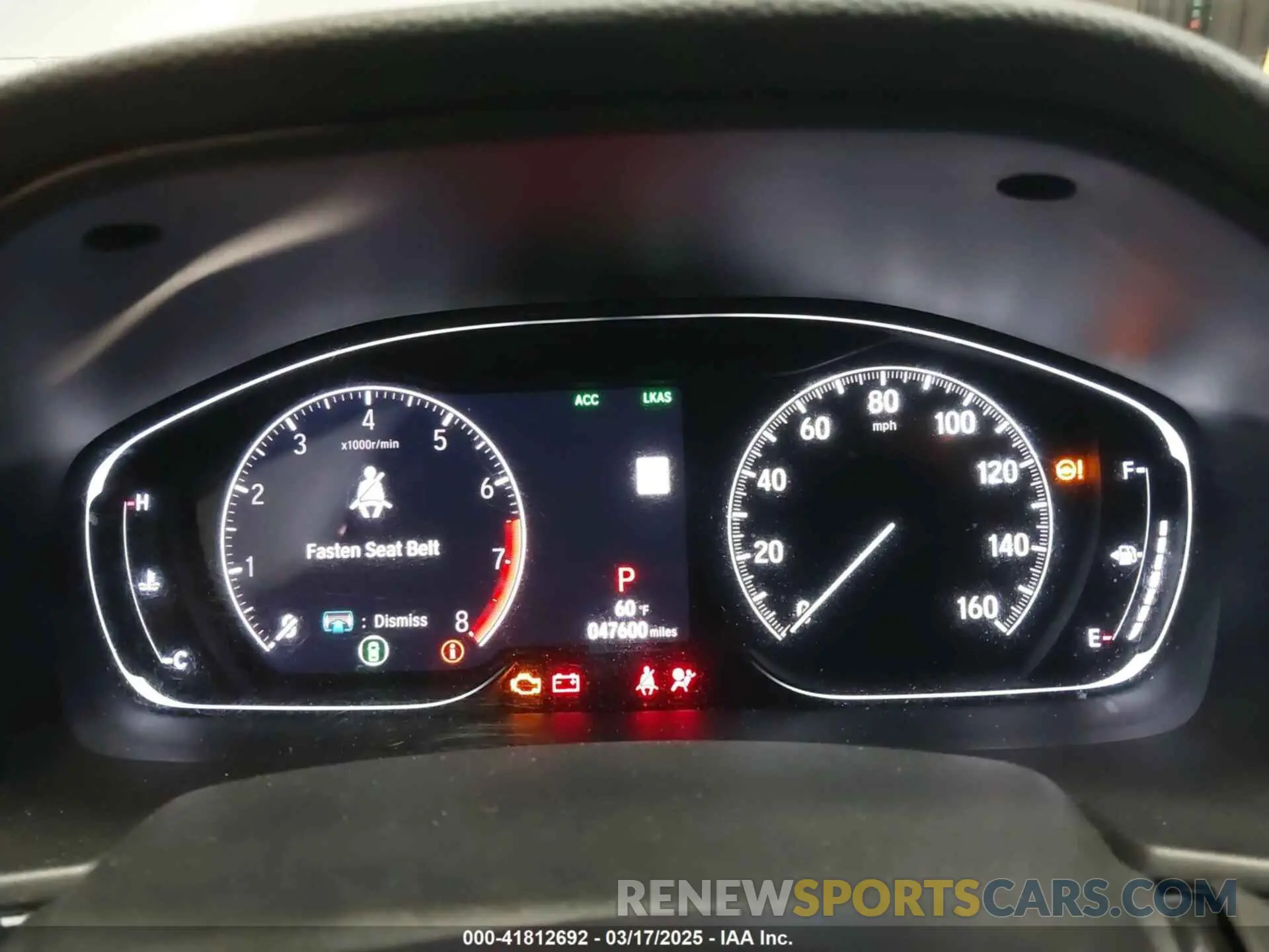 7 fotografías del automóvil dañado 1HGCV1F38KA145503 HONDA ACCORD 2019