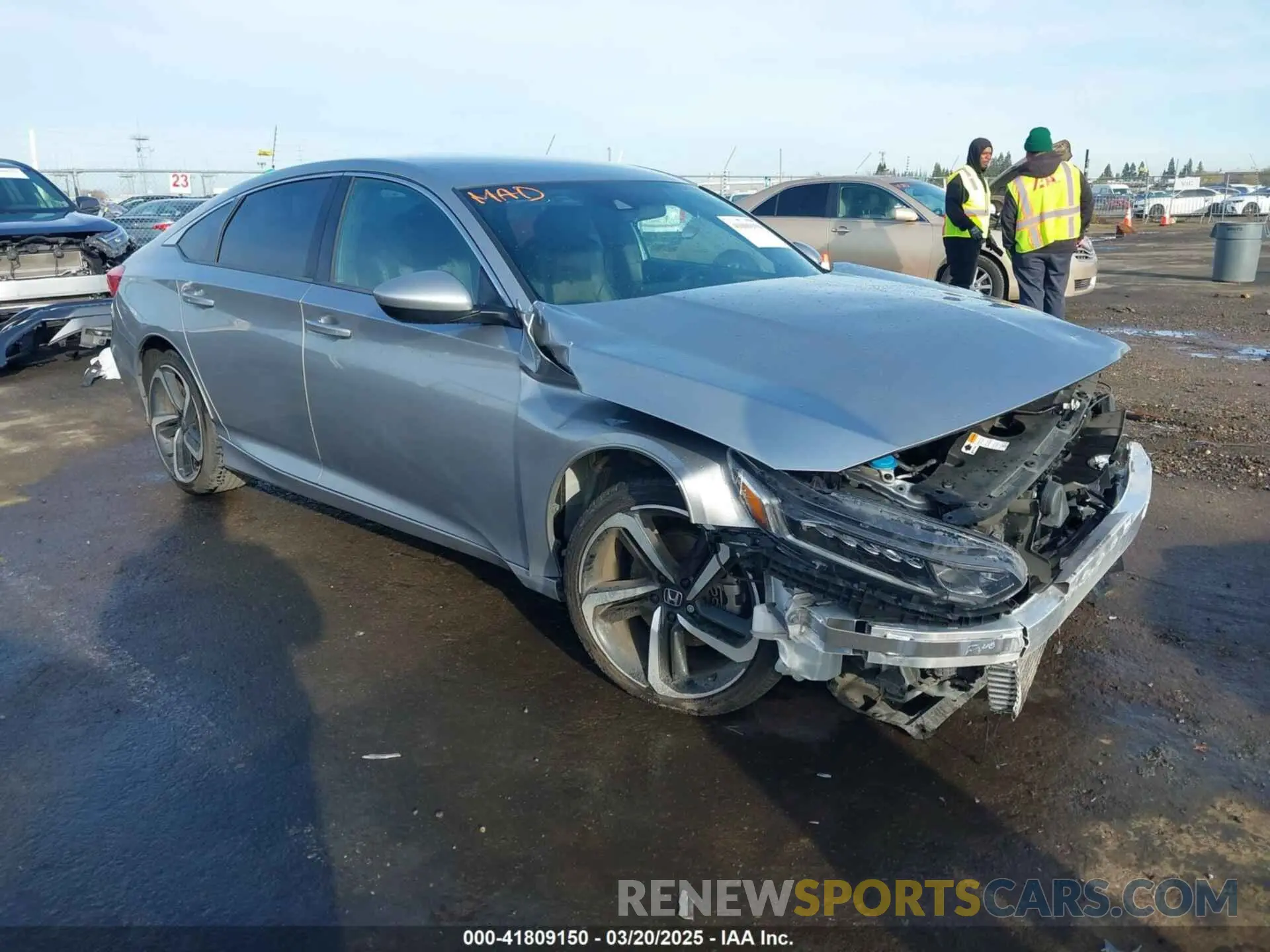 1 fotografías del automóvil dañado 1HGCV1F39KA016606 HONDA ACCORD 2019