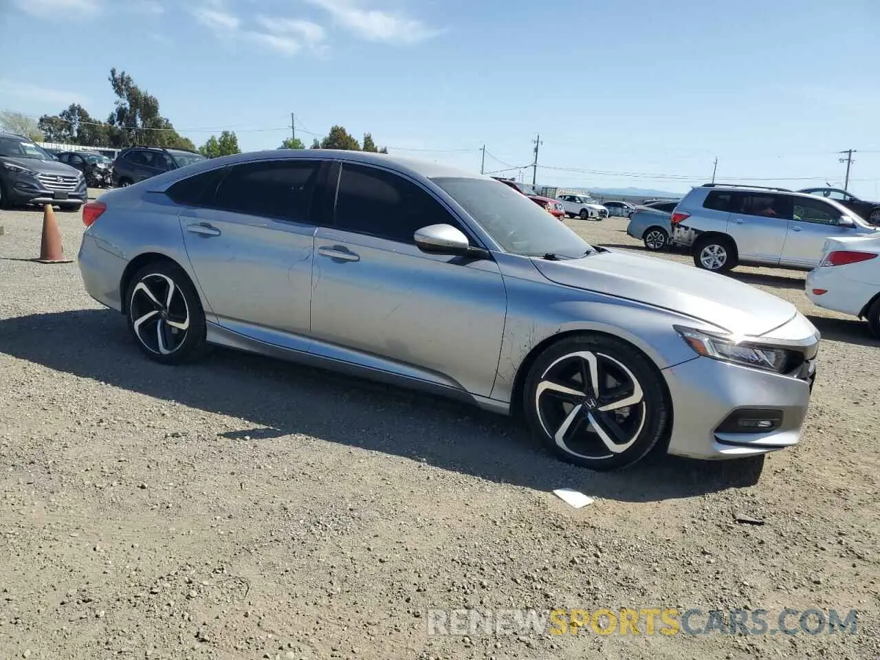 4 fotografías del automóvil dañado 1HGCV1F39KA037889 HONDA ACCORD 2019