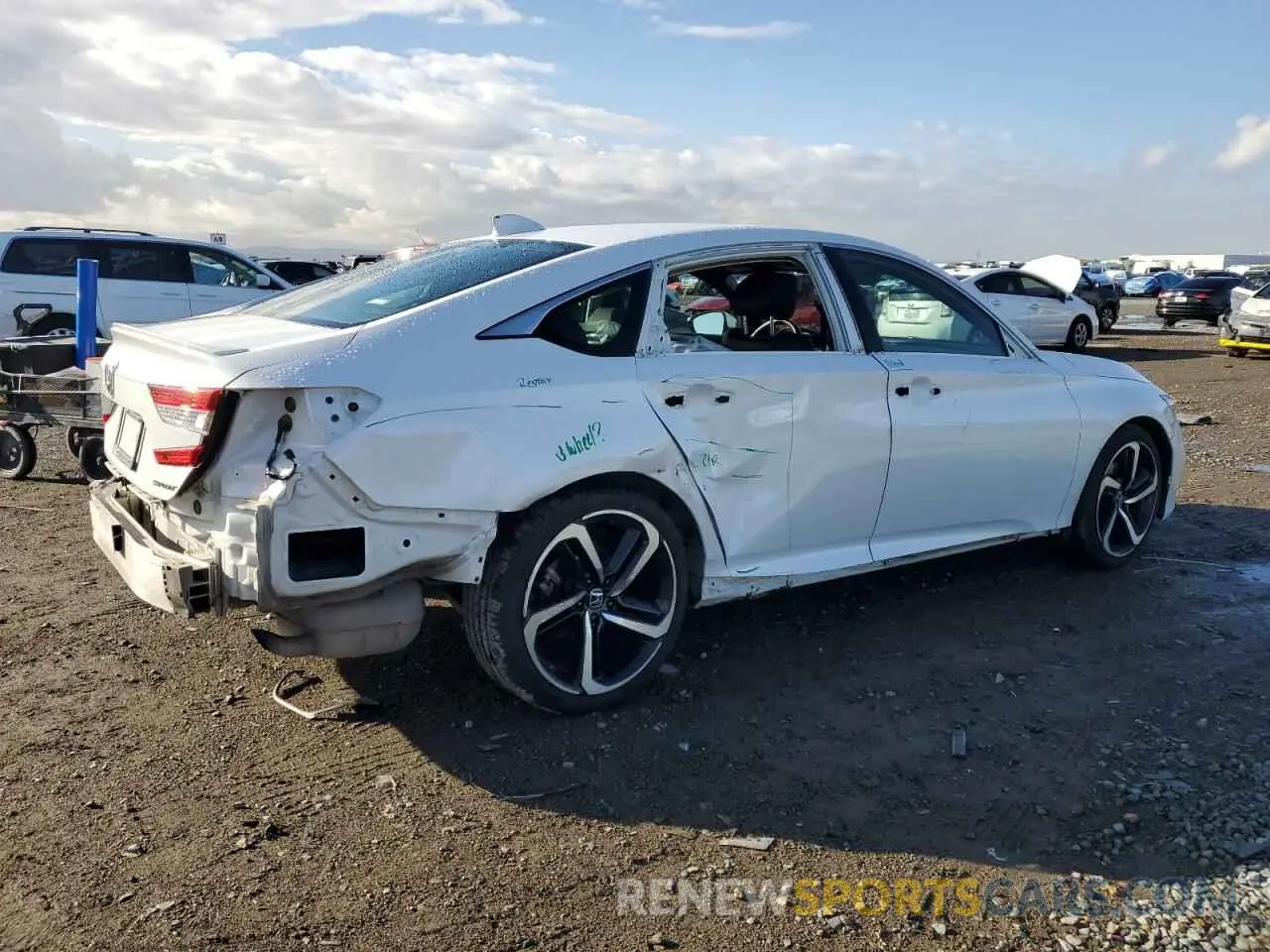 3 fotografías del automóvil dañado 1HGCV1F39KA086607 HONDA ACCORD 2019