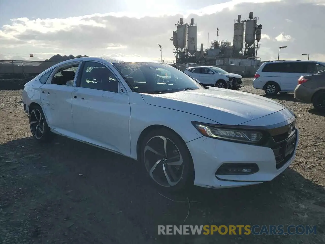 4 fotografías del automóvil dañado 1HGCV1F39KA086607 HONDA ACCORD 2019