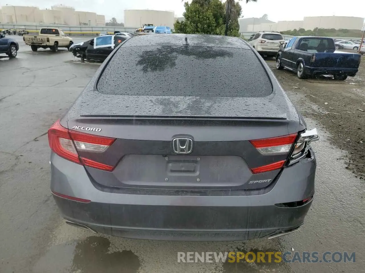 6 fotografías del automóvil dañado 1HGCV1F3XKA001337 HONDA ACCORD 2019
