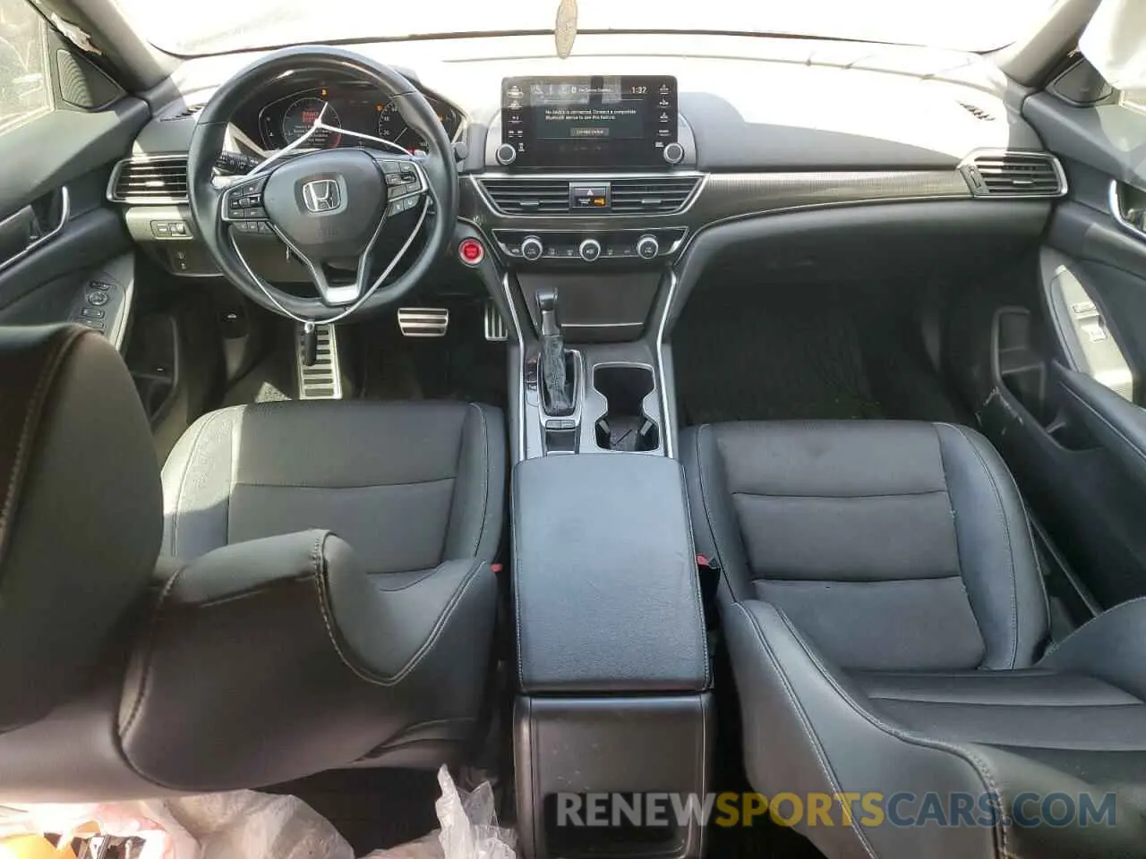 8 fotografías del automóvil dañado 1HGCV1F3XKA001337 HONDA ACCORD 2019
