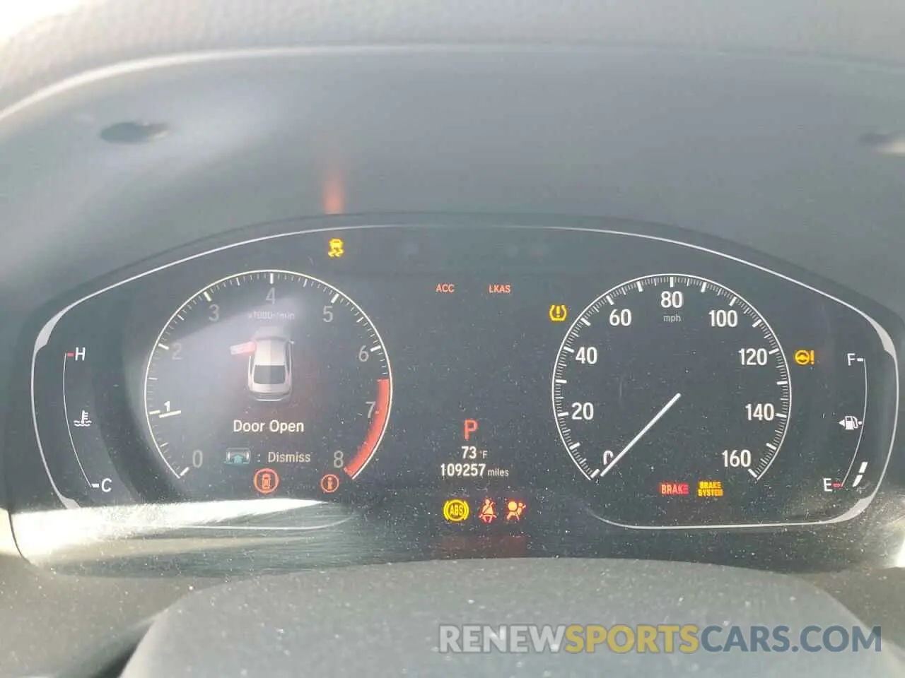 9 fotografías del automóvil dañado 1HGCV1F3XKA001337 HONDA ACCORD 2019