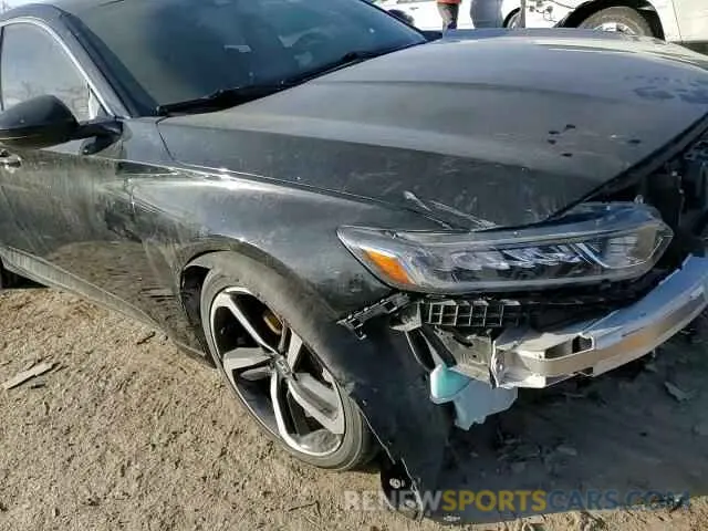 11 fotografías del automóvil dañado 1HGCV1F3XKA010037 HONDA ACCORD 2019