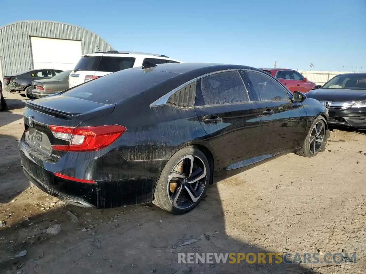 3 fotografías del automóvil dañado 1HGCV1F3XKA010037 HONDA ACCORD 2019
