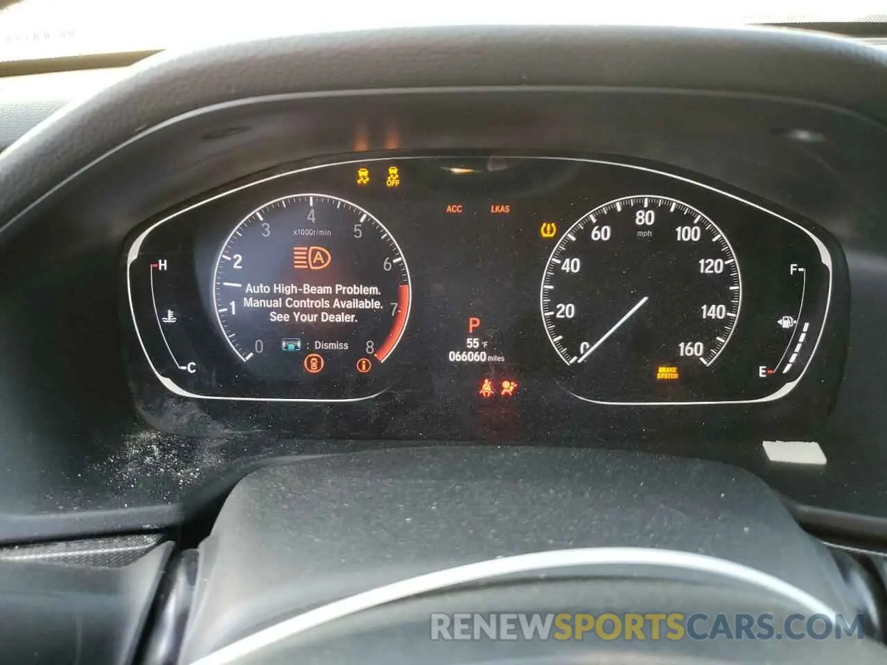9 fotografías del automóvil dañado 1HGCV1F3XKA010037 HONDA ACCORD 2019