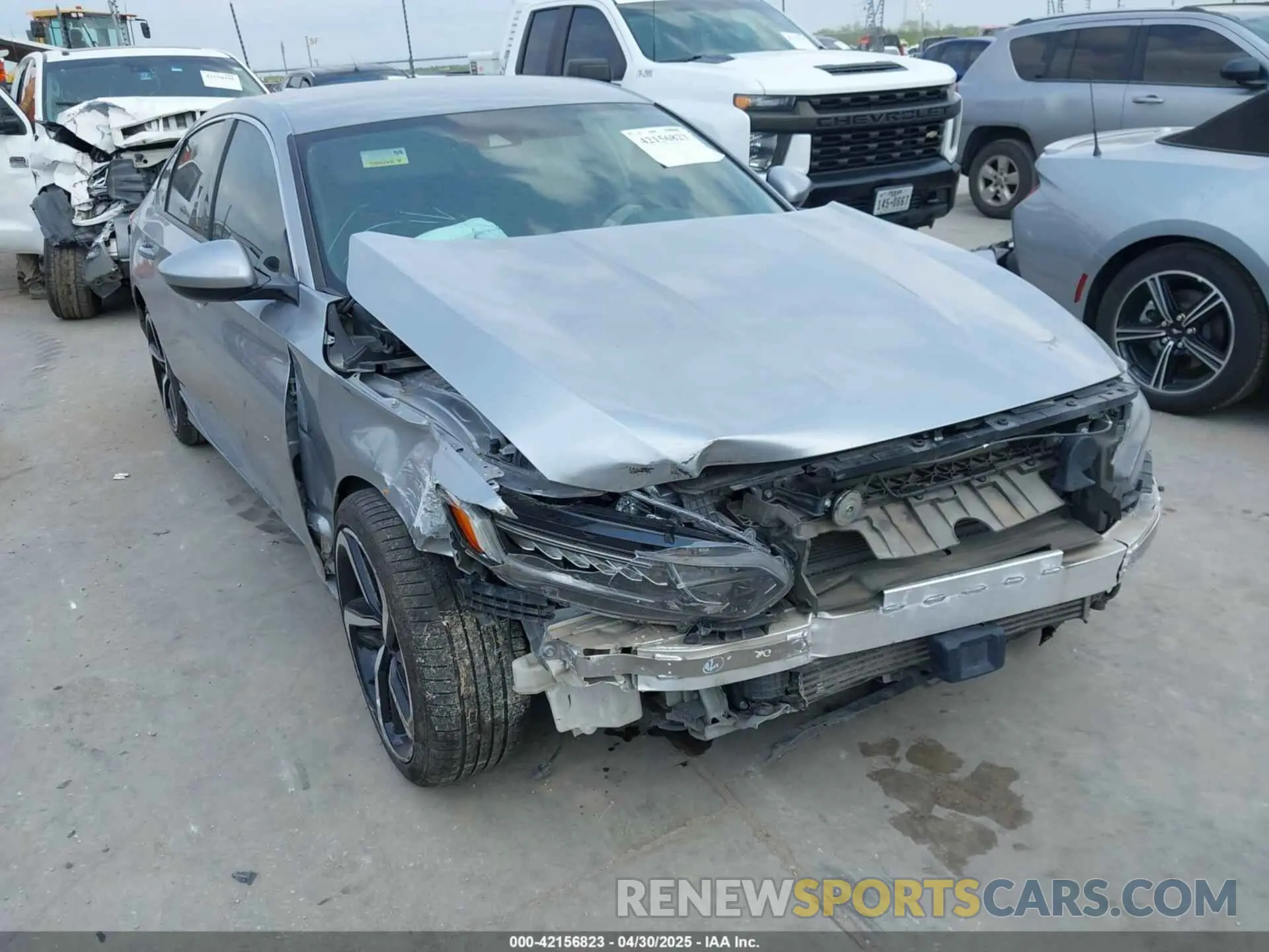 1 fotografías del automóvil dañado 1HGCV1F3XKA016565 HONDA ACCORD 2019
