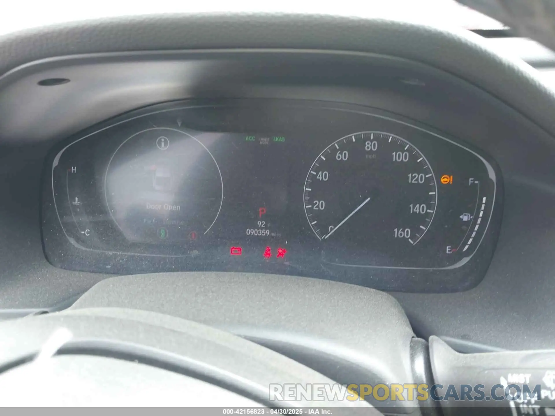 7 fotografías del automóvil dañado 1HGCV1F3XKA016565 HONDA ACCORD 2019
